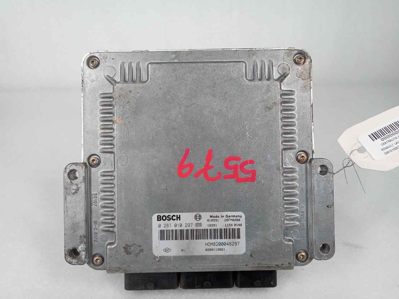 RENAULT Laguna 2 generation (2001-2007) Блок управления двигателем  0281010297 20078054 - Подержанные запчасти онлайн - 7700130 |  Partversal.co.uk