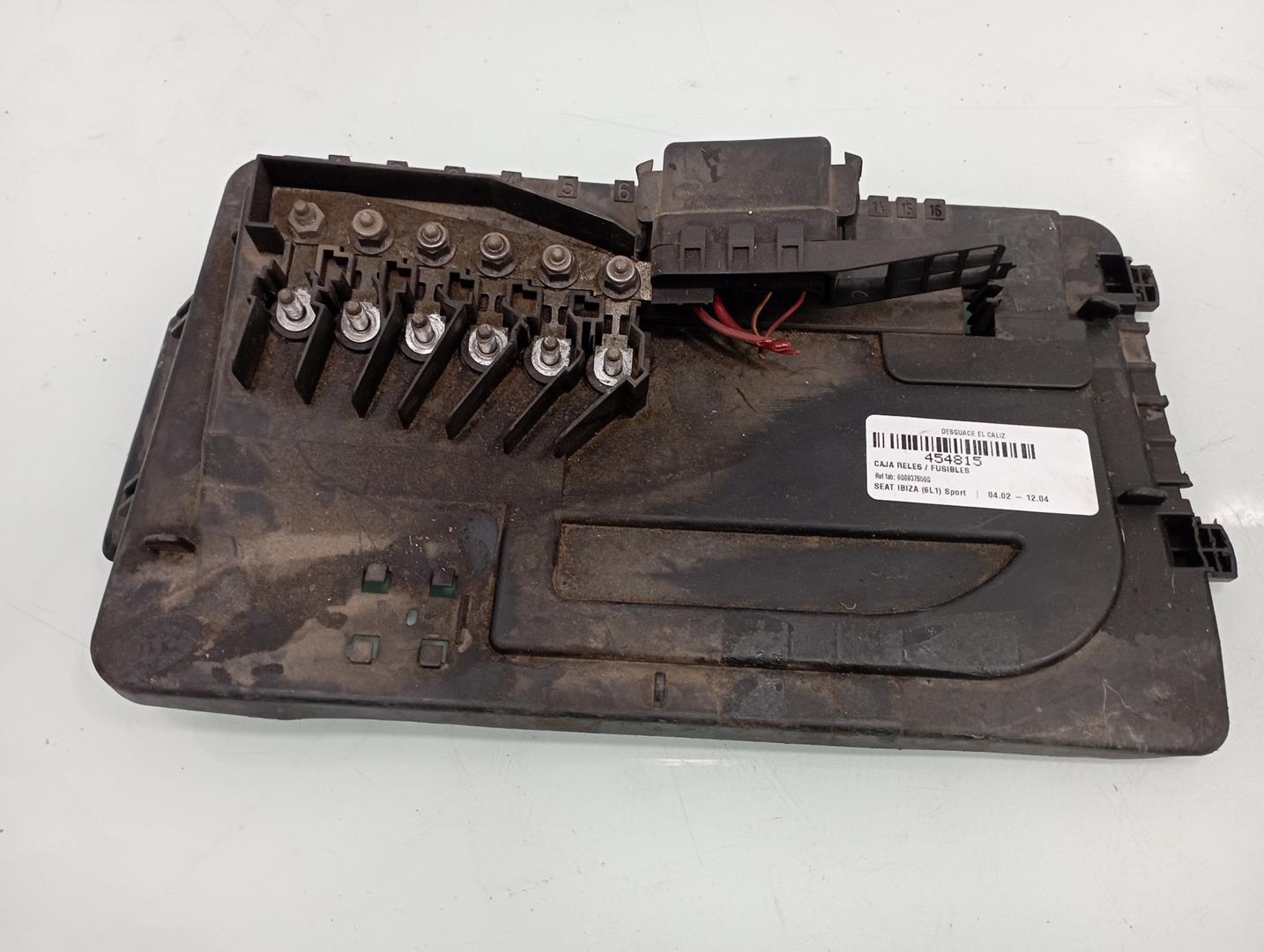 SEAT Cordoba 2 generation (1999-2009) Fuse Box 6Q0937550G 20659567 