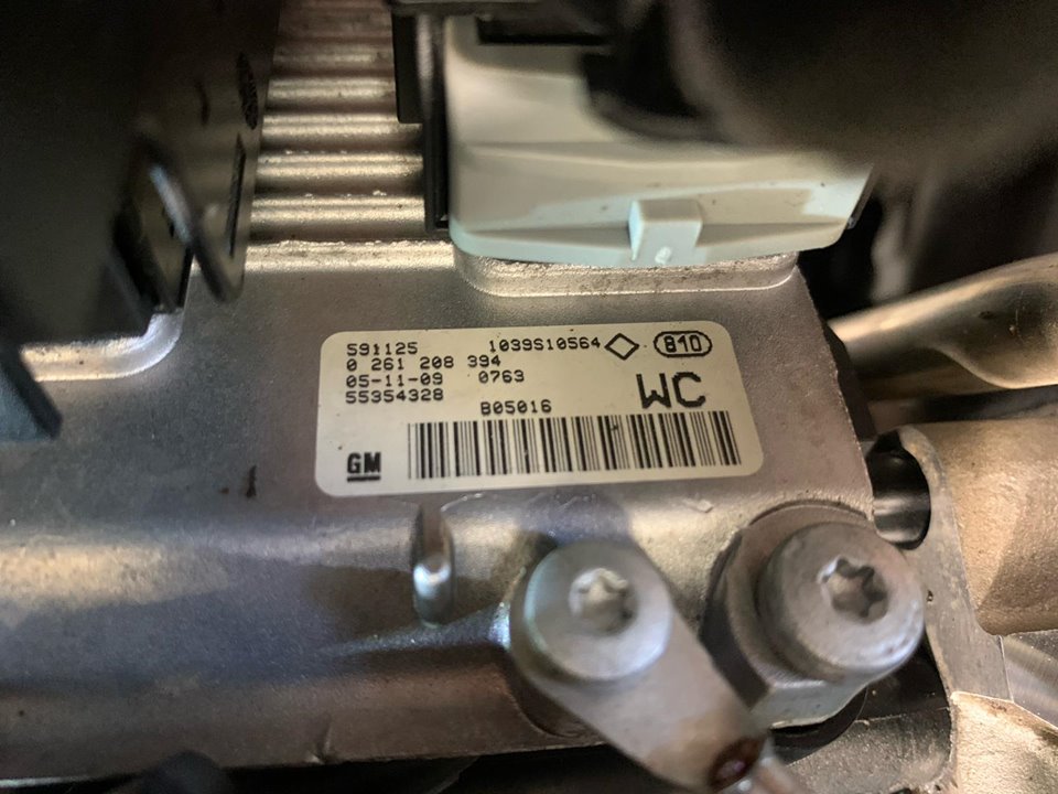 OPEL Corsa C (2000-2006) Engine Z14XEP,55354328,0261208394