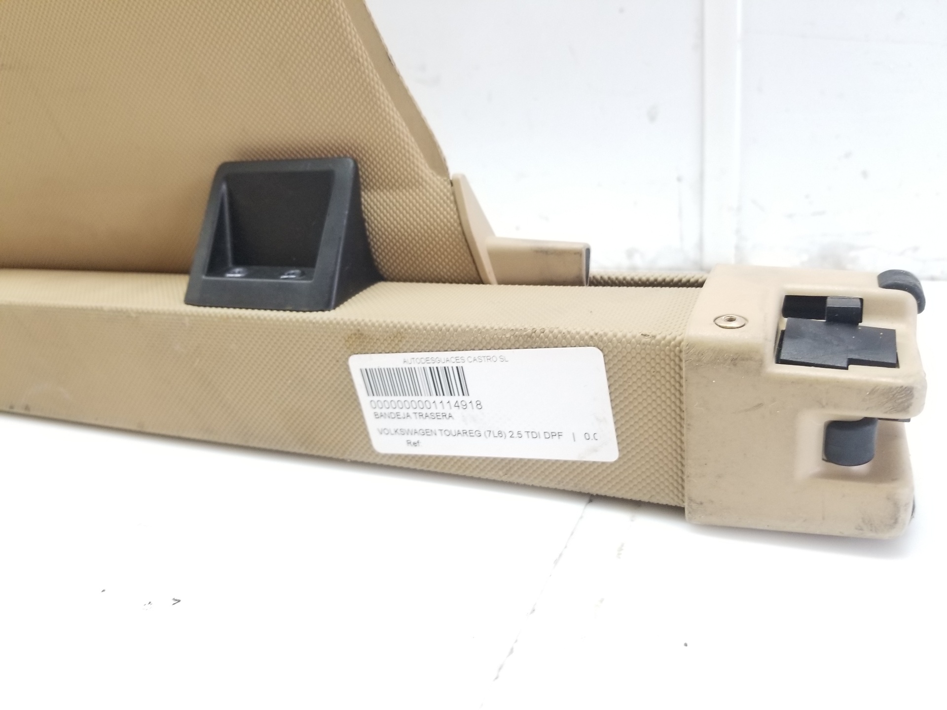 VOLKSWAGEN Touareg 1 generation (2002-2010) Rear Parcel Shelf 25237729