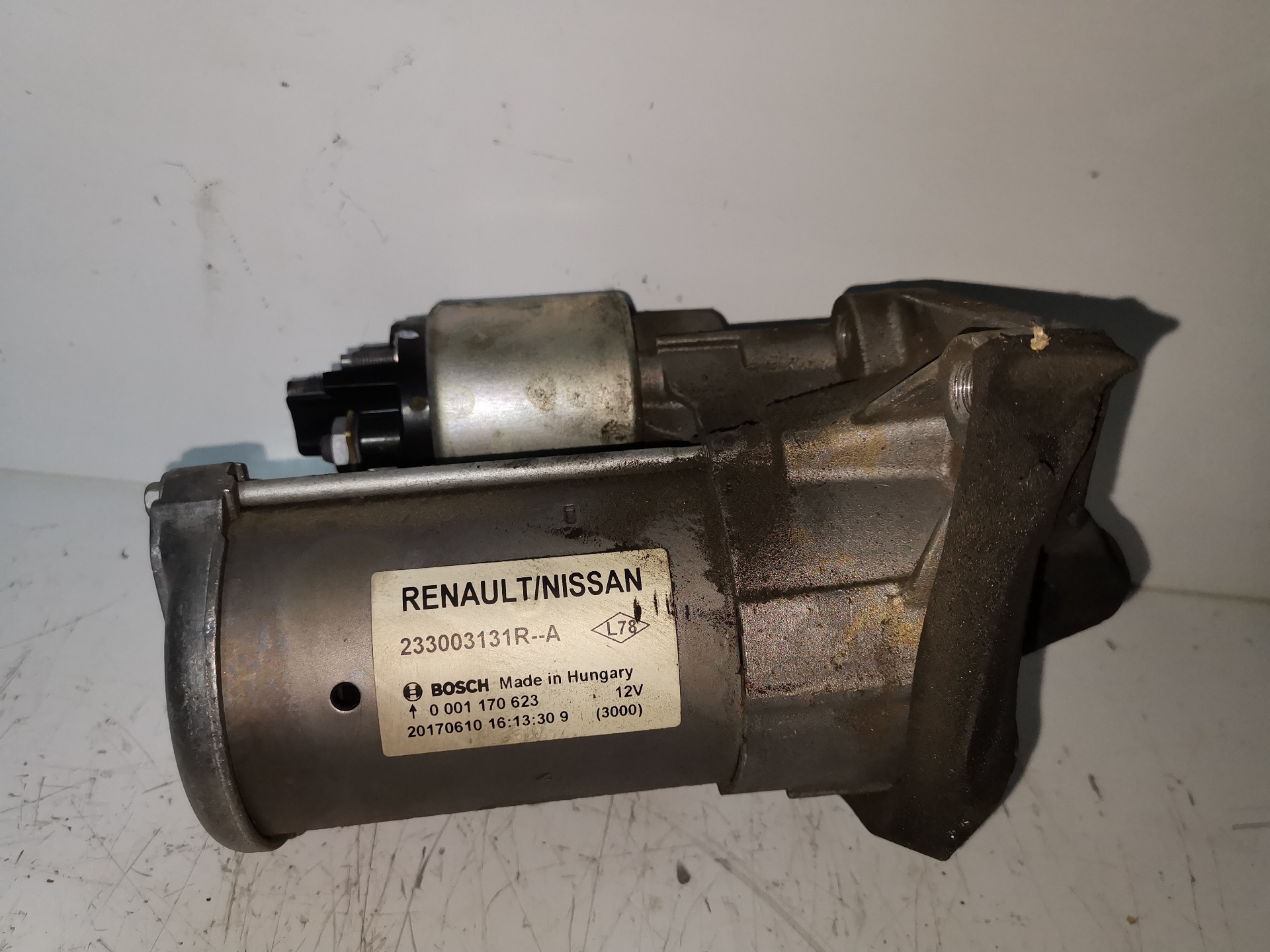 NISSAN Qashqai 2 generation (2013-2023) Startmotor 233003131R,0001170623 23041667