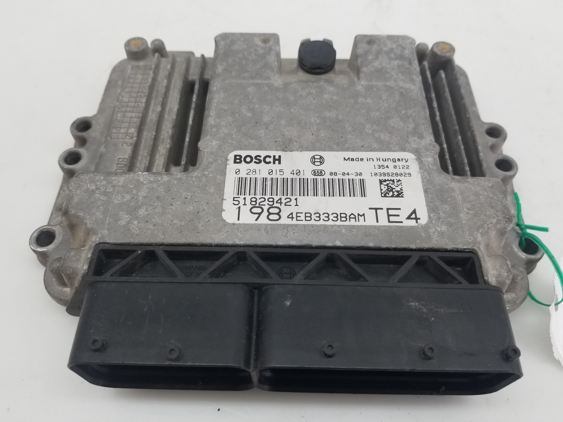 FIAT Bravo 2 generation (2007-2011) Engine Control Unit ECU 0281015401 25958869