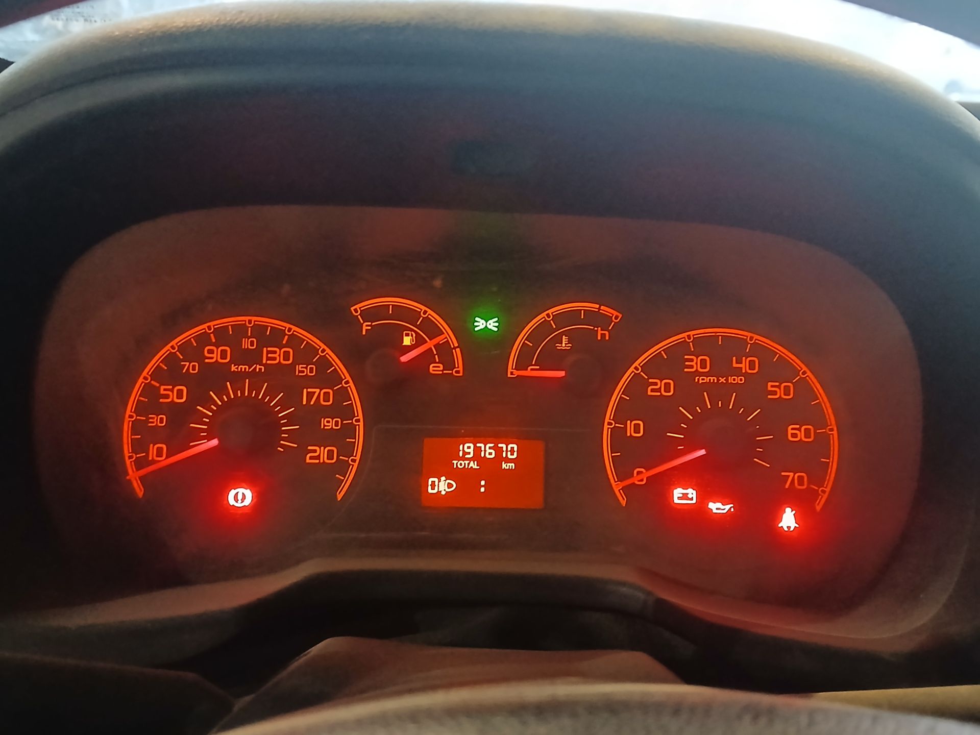 Dashboard Fiat Fiorino 2010-2017