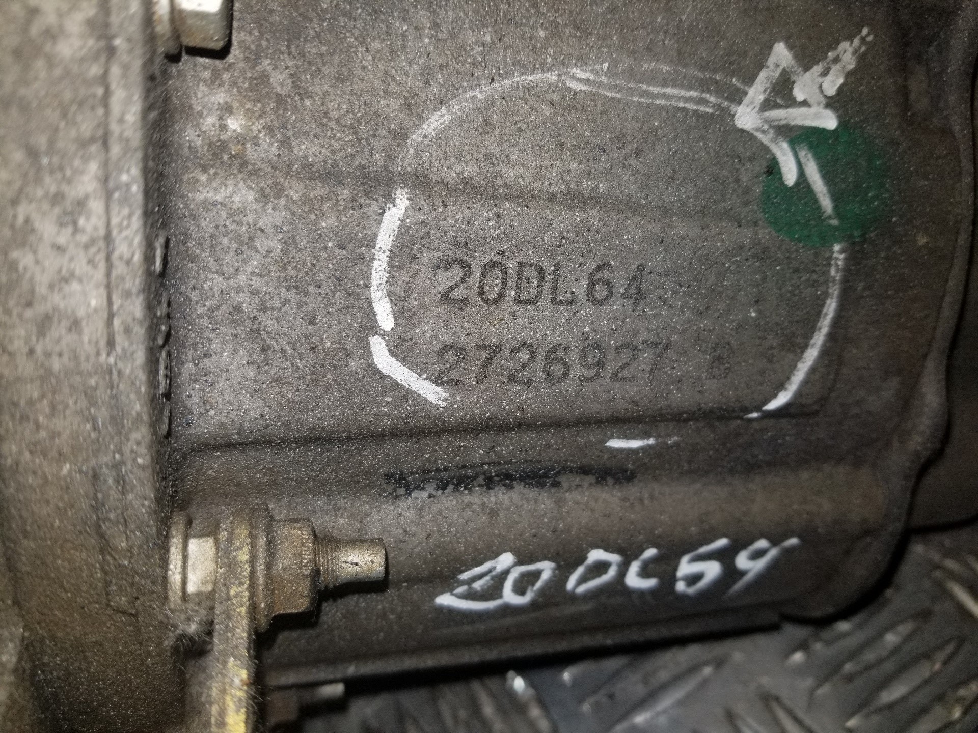 CITROËN Xsara Picasso 1 generation (1999-2010) Gearbox 20DL64 18824380