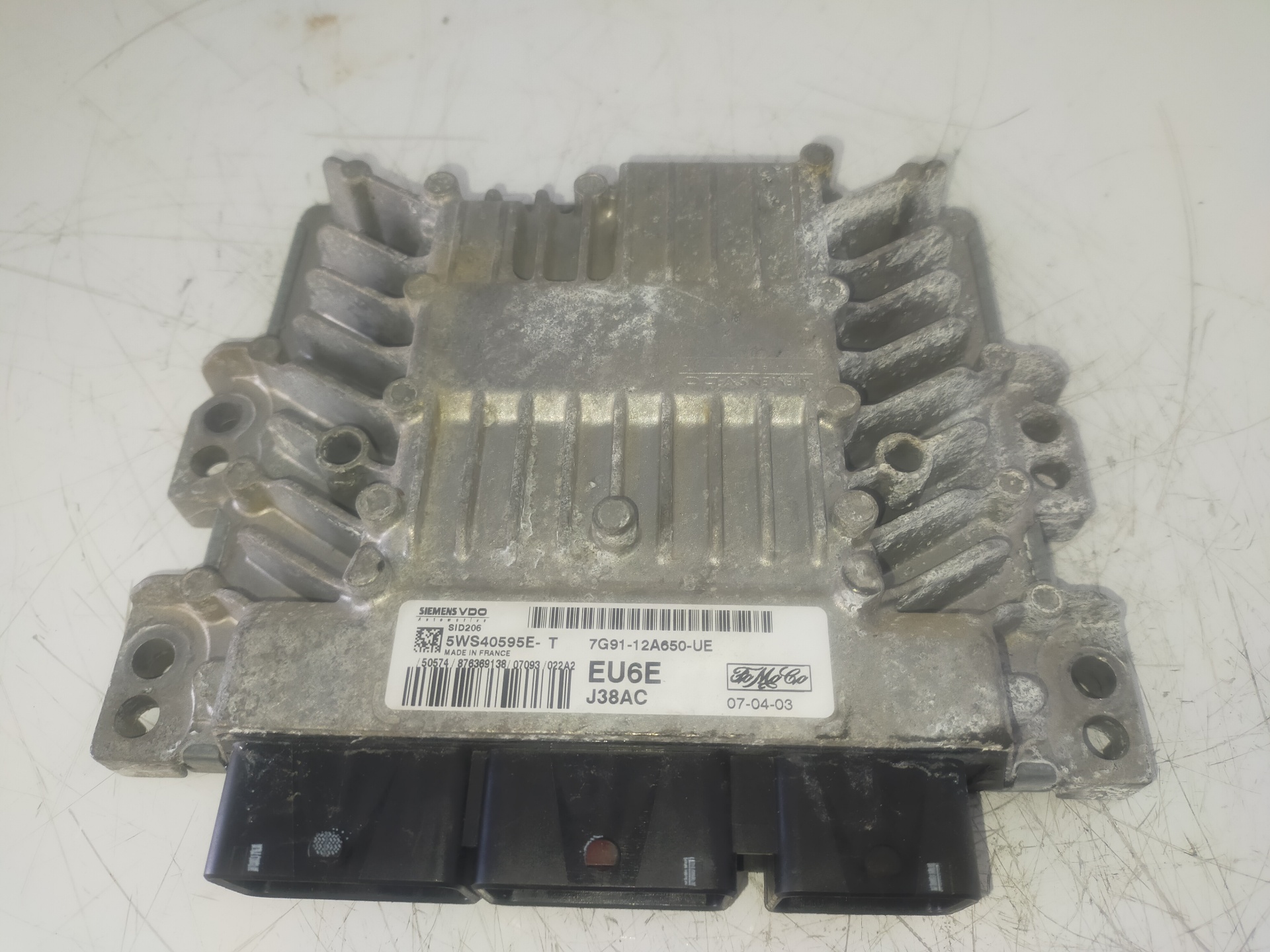 FORD Mondeo 4 generation (2007-2015) Блок за управление на двигателя ECU 7G9112A650UE 18907563