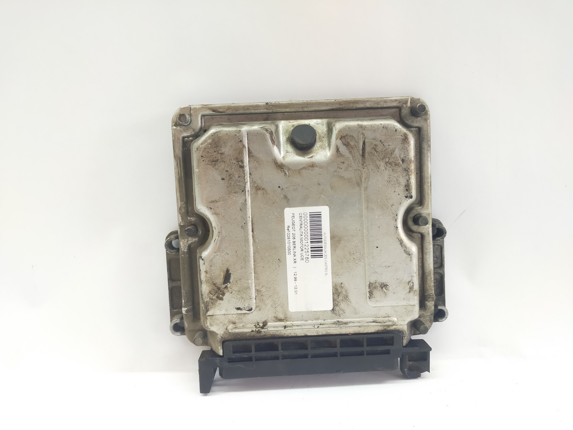 Centralita motor uce 0281010500 de Peugeot 206 hatchback (2a/c) 1999-2001 - pieza usada