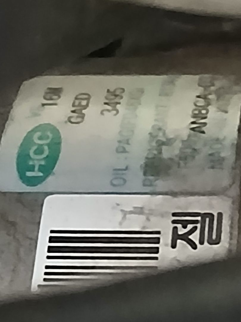 Compressor de ar condicionado F500AN8CA Hyundai I30 (fd) 2007-2011