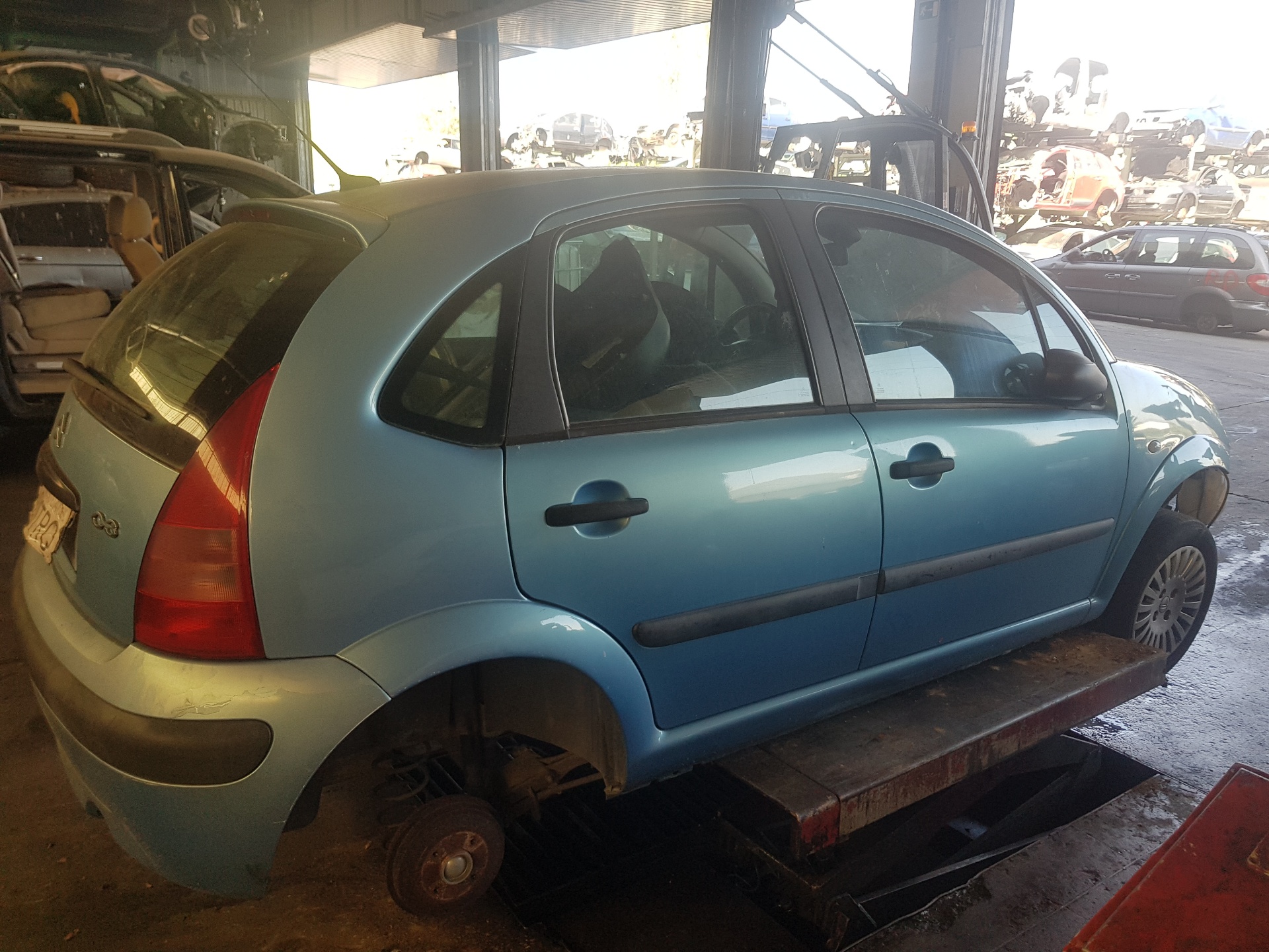 CITROËN C3 1 generation (2002-2010) Lukturu vadības slēdzis 96488214XT, 96488214XT 25234728