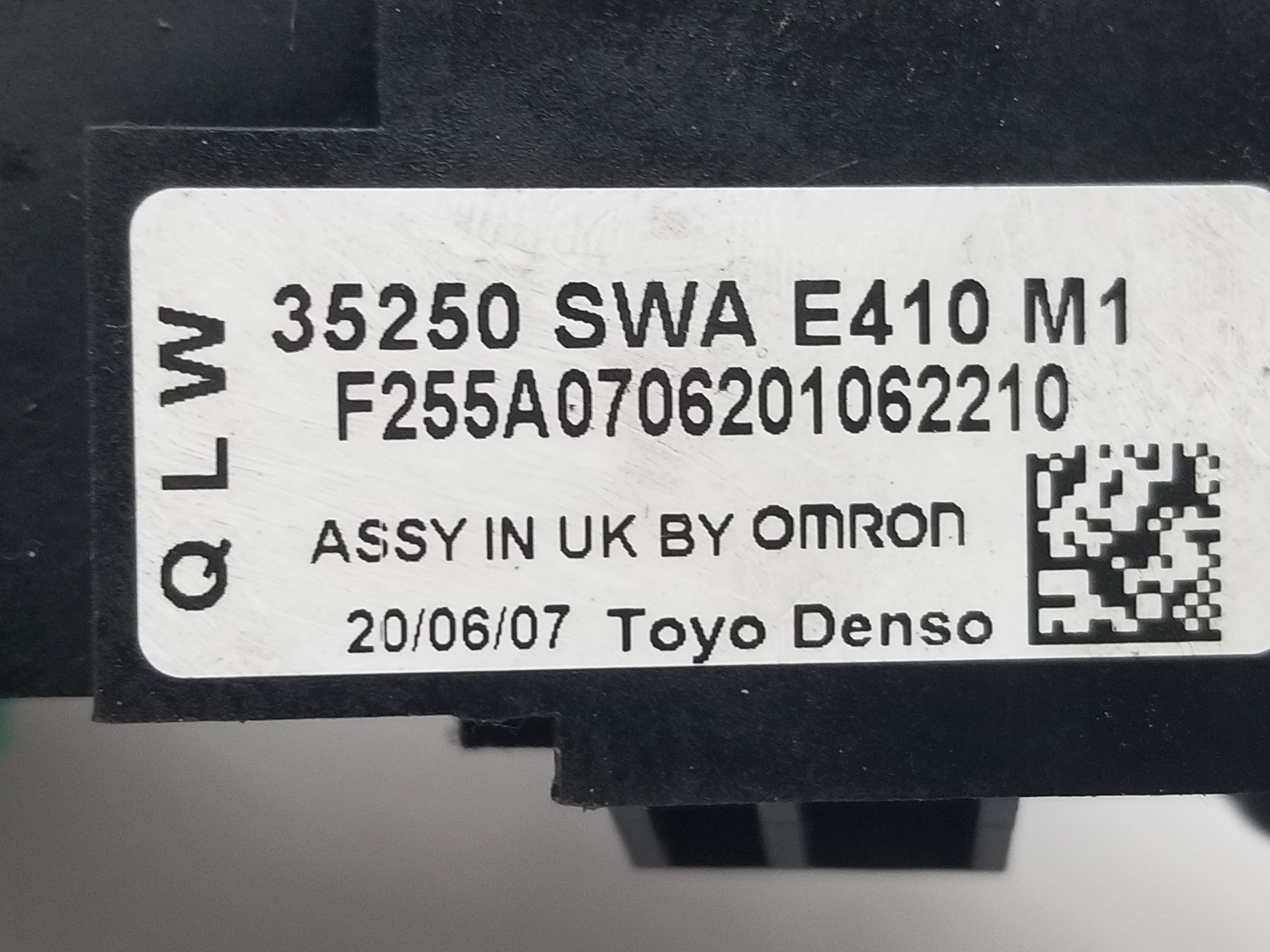 HONDA CR-V 2 generation (2001-2006) Växlar 35250SWAE410, 35250SWAE410 25237219