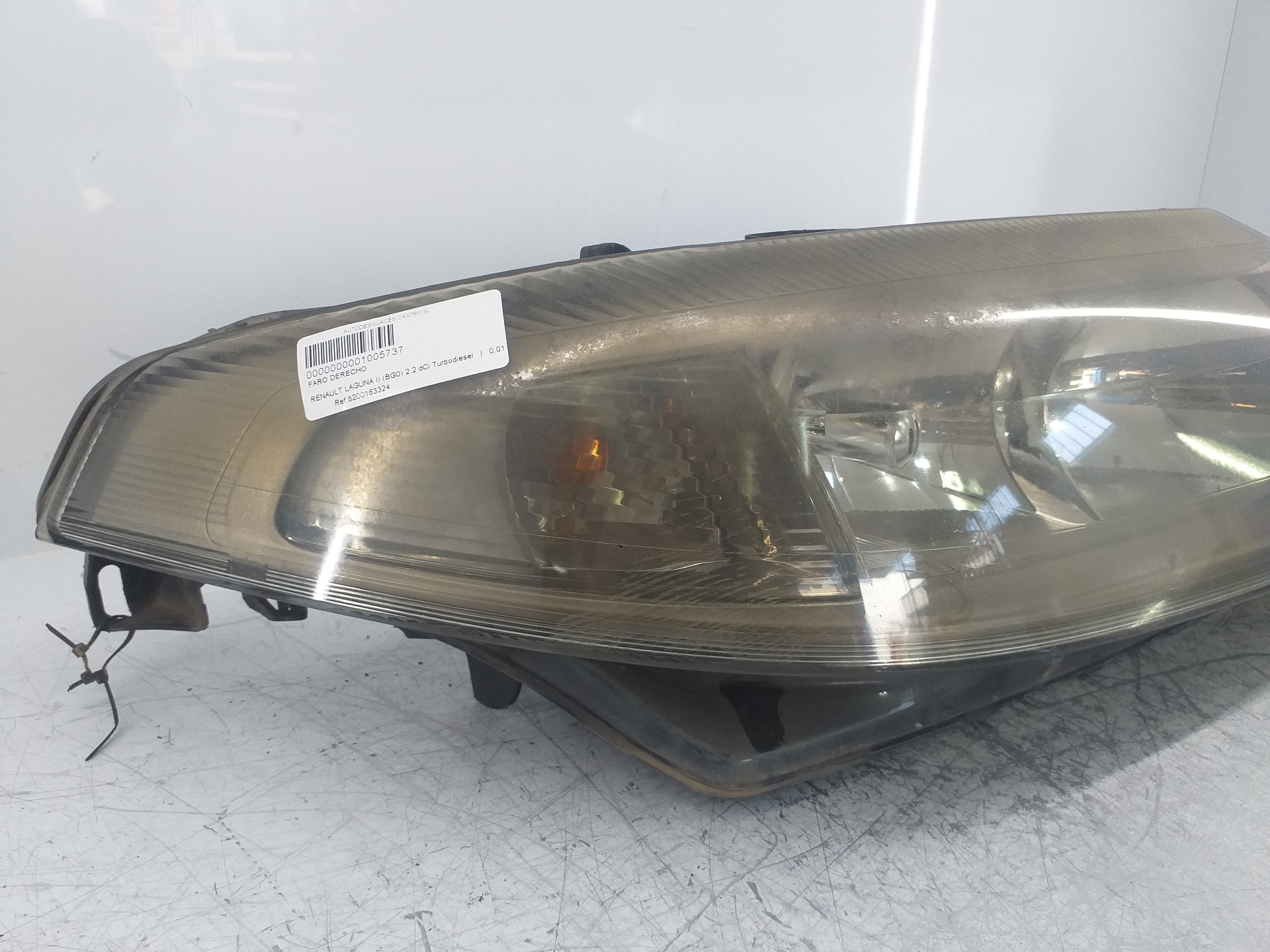 RENAULT Laguna 2 generation (2001-2007) Far dreapta față 8200163324,8200163324 18950182