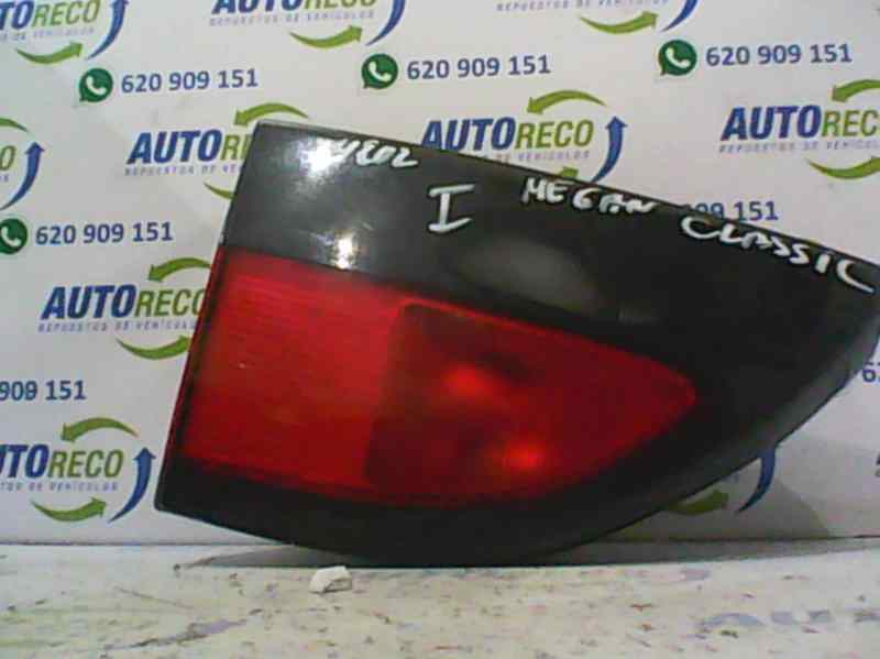 RENAULT Megane 2 generation (2002-2012) Rear Left Taillight 7700838532 25956821