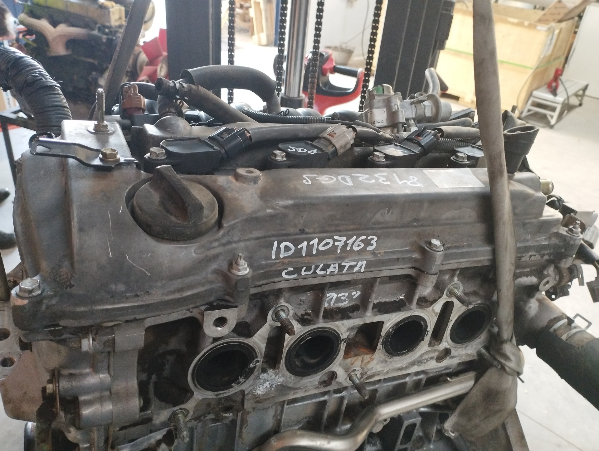 TOYOTA Avensis 2 generation (2002-2009) Engine Cylinder Head 1AZFSE 25234944