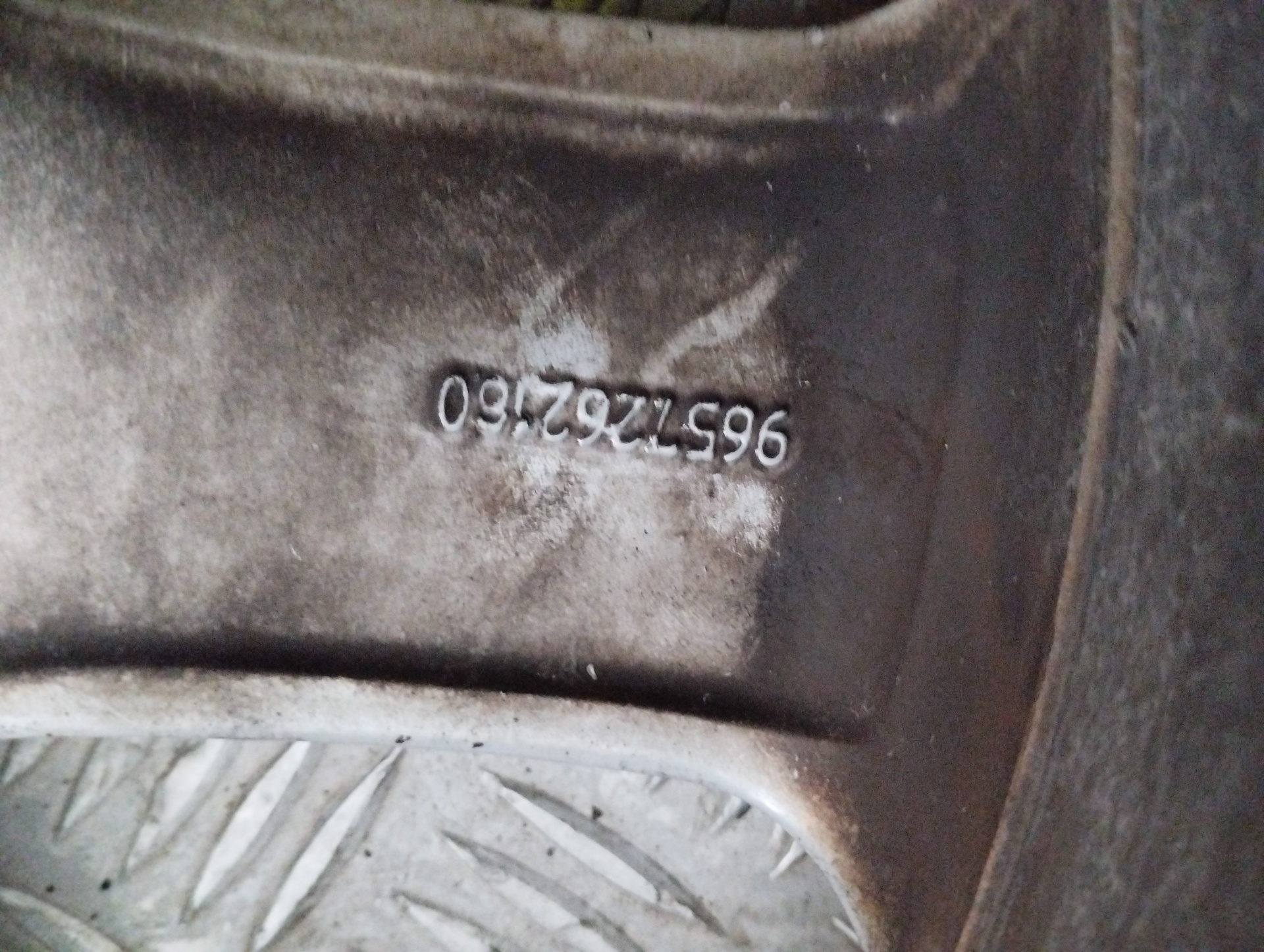 PEUGEOT 607 1 generation (2000-2008) Комплект колес 9657262180, 9657262180 25229907