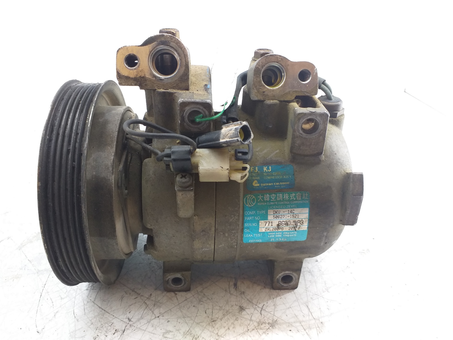 SSANGYONG Aircondition pumpe 5062211521,5062211521 20151125