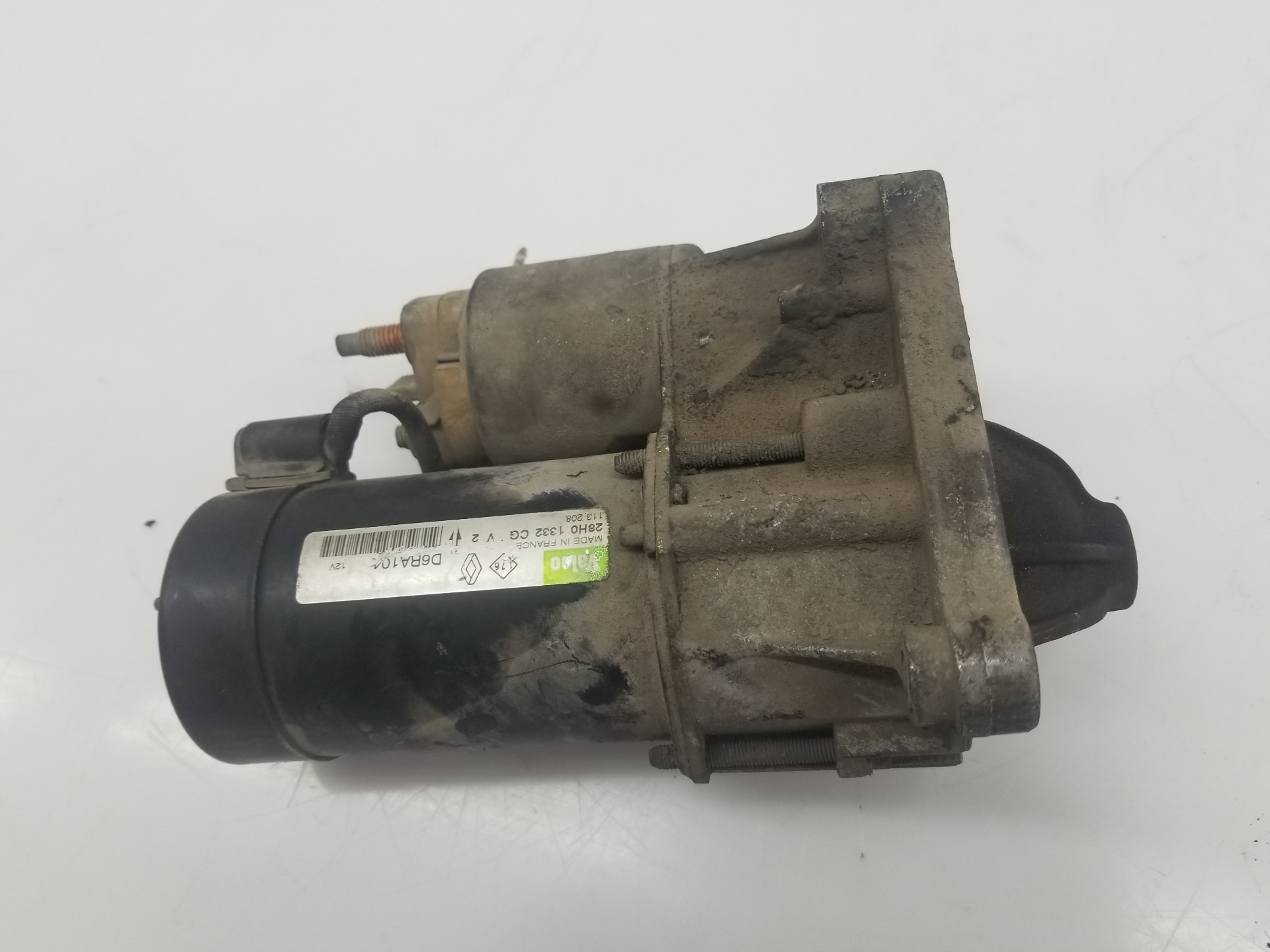 RENAULT Clio 3 generation (2005-2012) Starter Motor D6RA104, D6RA104 25233315