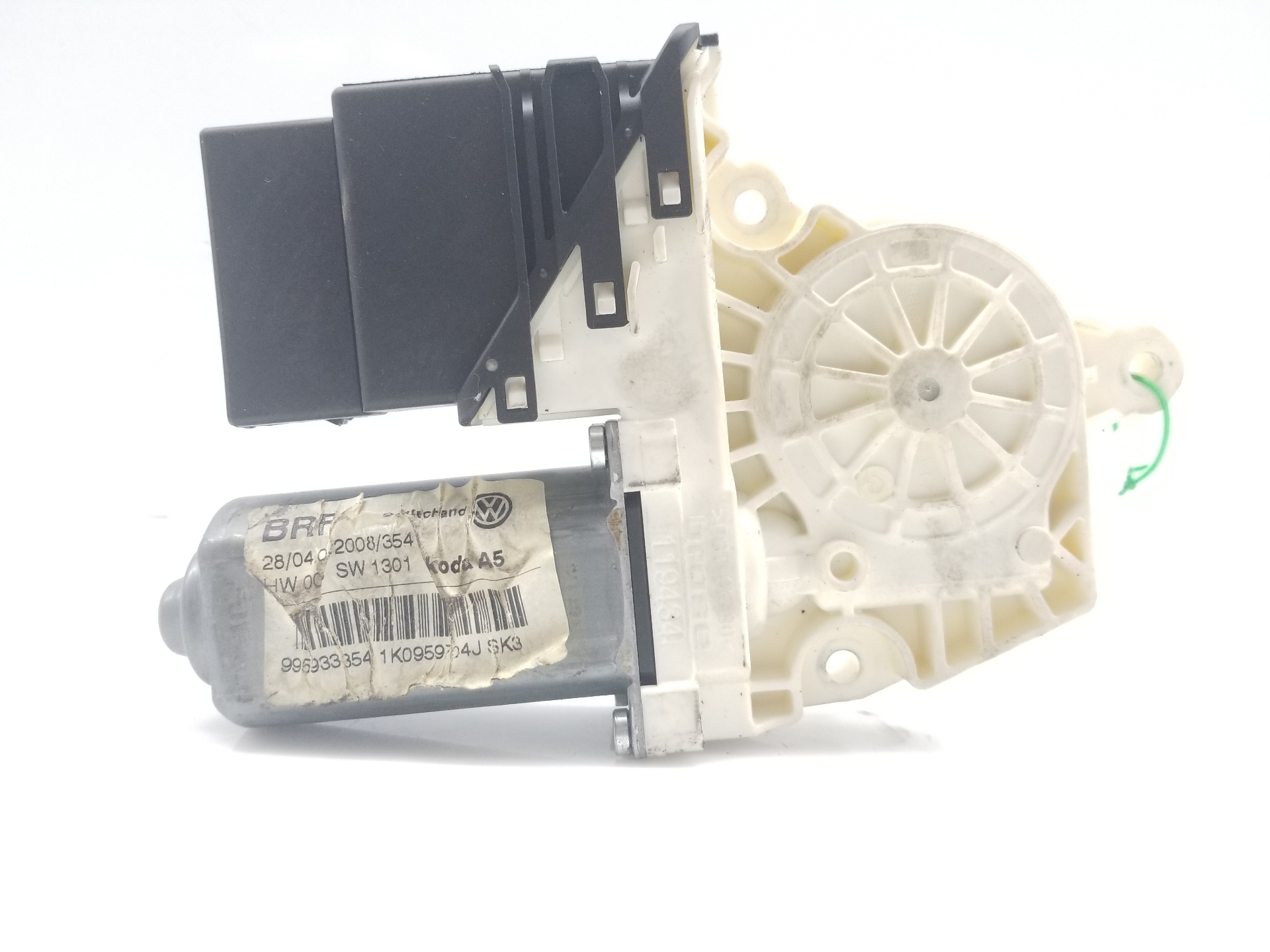 SKODA Octavia 2 generation (2004-2013) Rear Right Door Window Control Motor 1K0959704J, 1K0959704J 20700506