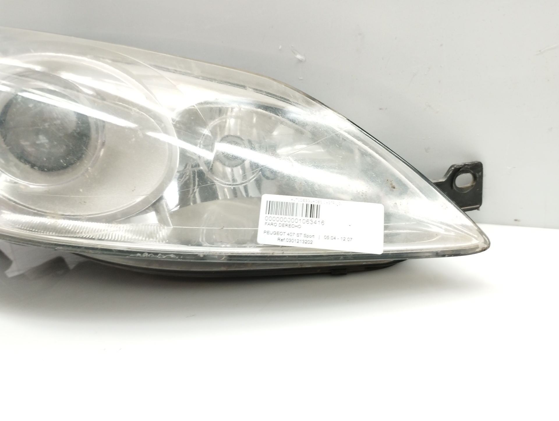 VAUXHALL 407 1 generation (2004-2010) Front Right Headlight 0301213202,0301213202 23036128