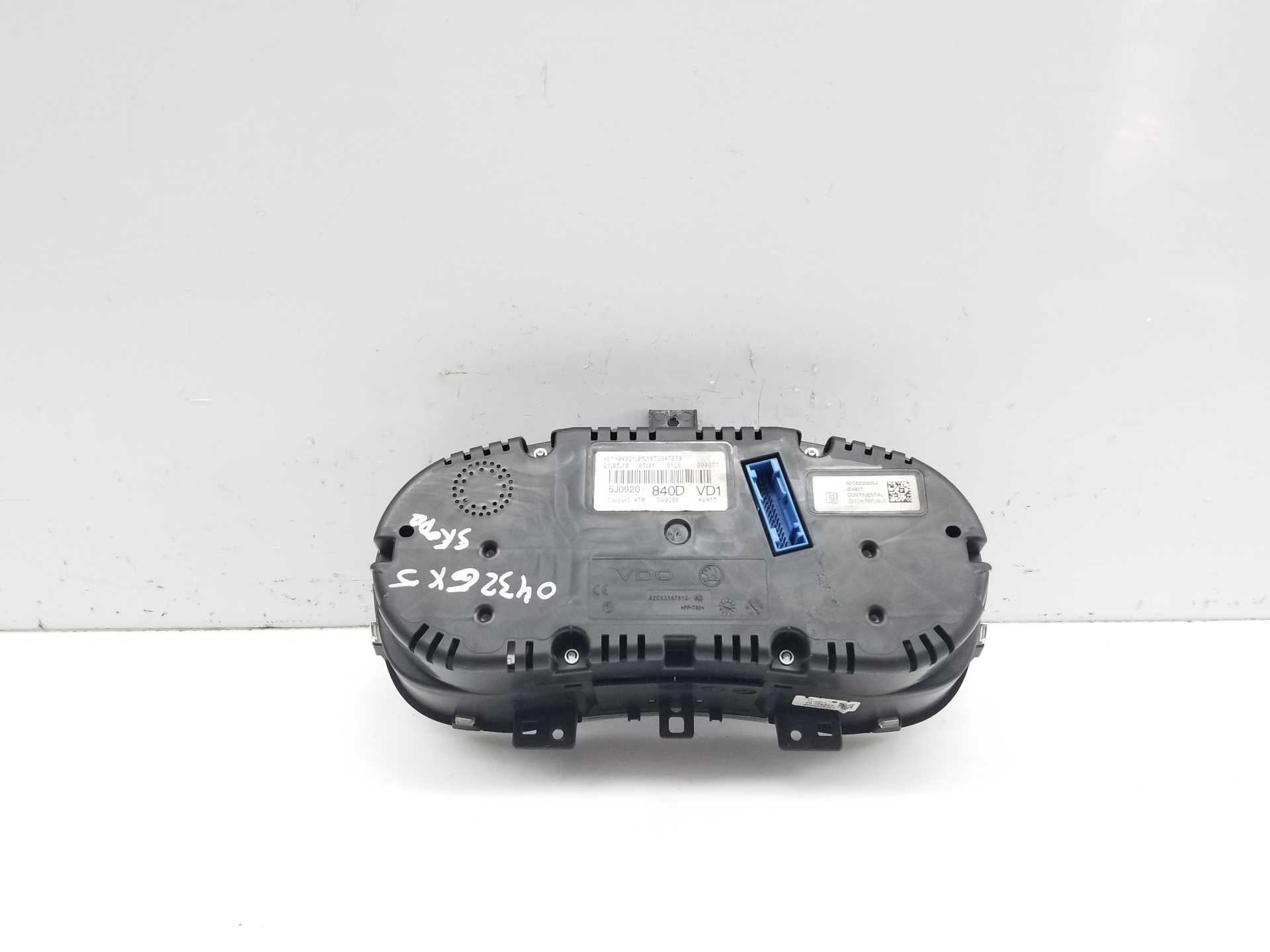 SKODA Fabia 2 generation  (2010-2014) Compteur de vitesse 5J0920840D 25238171