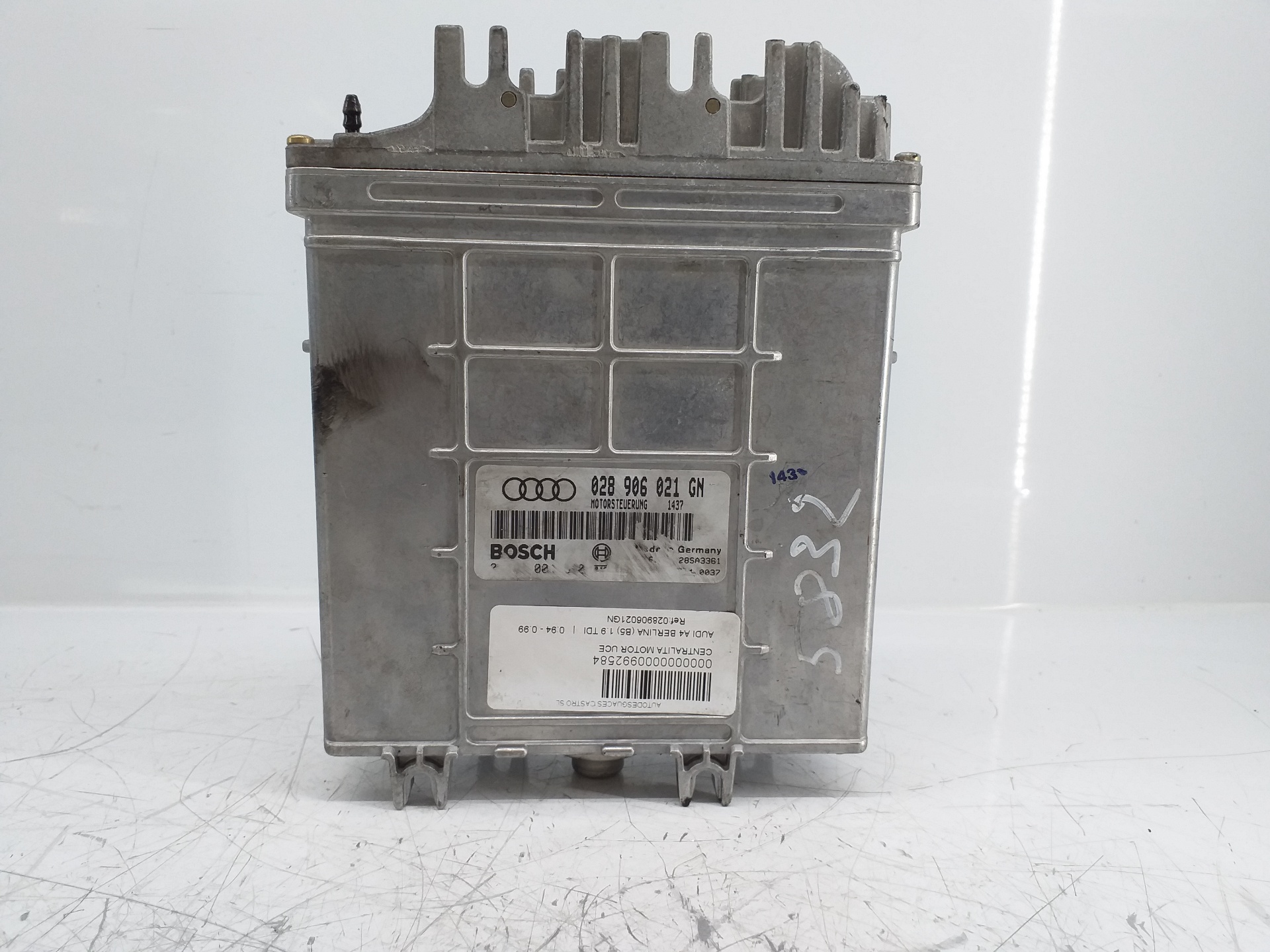 HONDA A4 B5/8D (1994-2001) Engine Control Unit ECU 028906021GN, 028906021GN 20153001