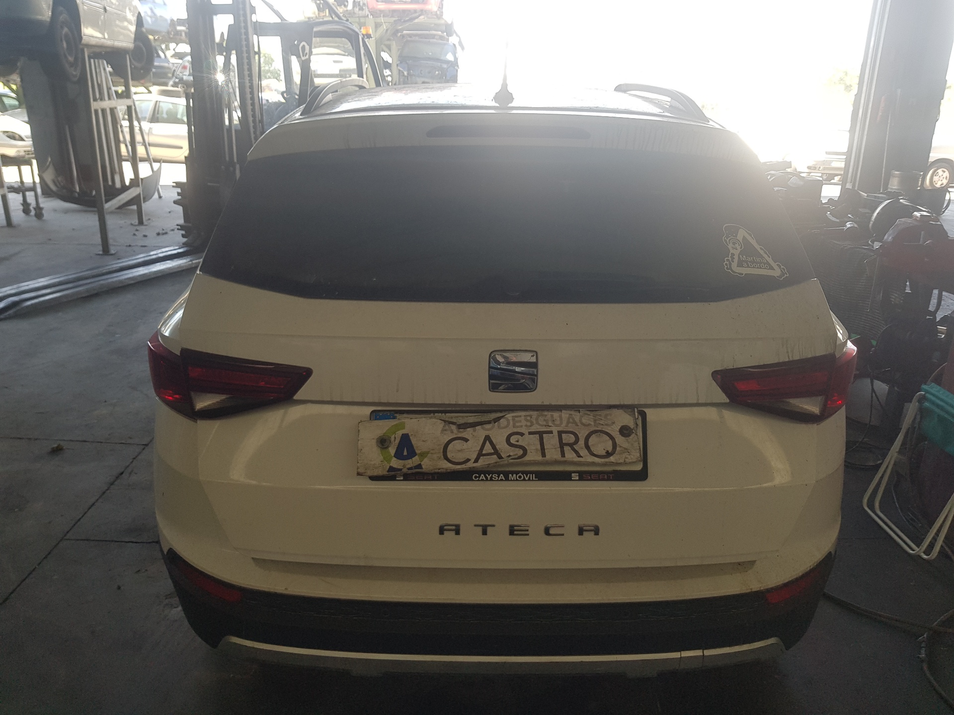 SEAT Ateca 1 generation (2016-2024) Csomagtérajtó zárja 5F0827505,5F0827505 25235590