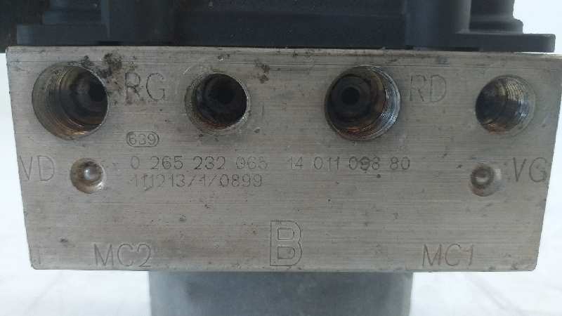 PEUGEOT Expert 2 generation (2007-2020) ABS pumpe 0265232065, 0265232065 18974047