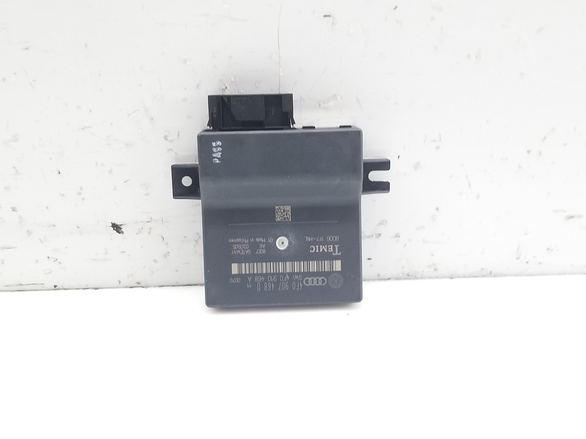 AUDI A6 C6/4F (2004-2011) Other Control Units 4F0907468D 25960729