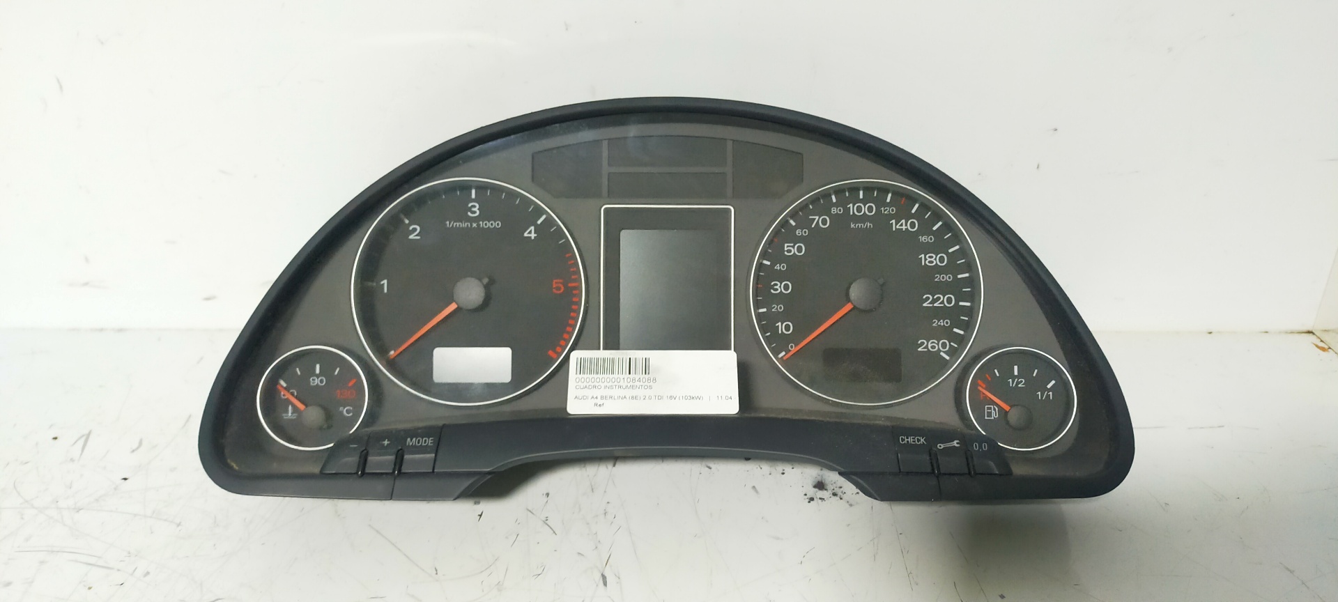 AUDI A4 B6/8E (2000-2005) Speedometer 0263626065 23041748