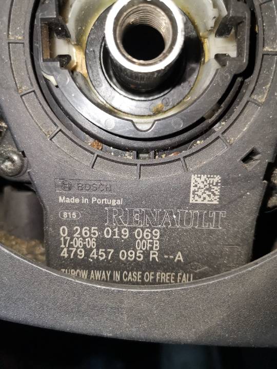 Sensor ângulo rotação 0265019069 de Dacia Lodgy 2016-2018