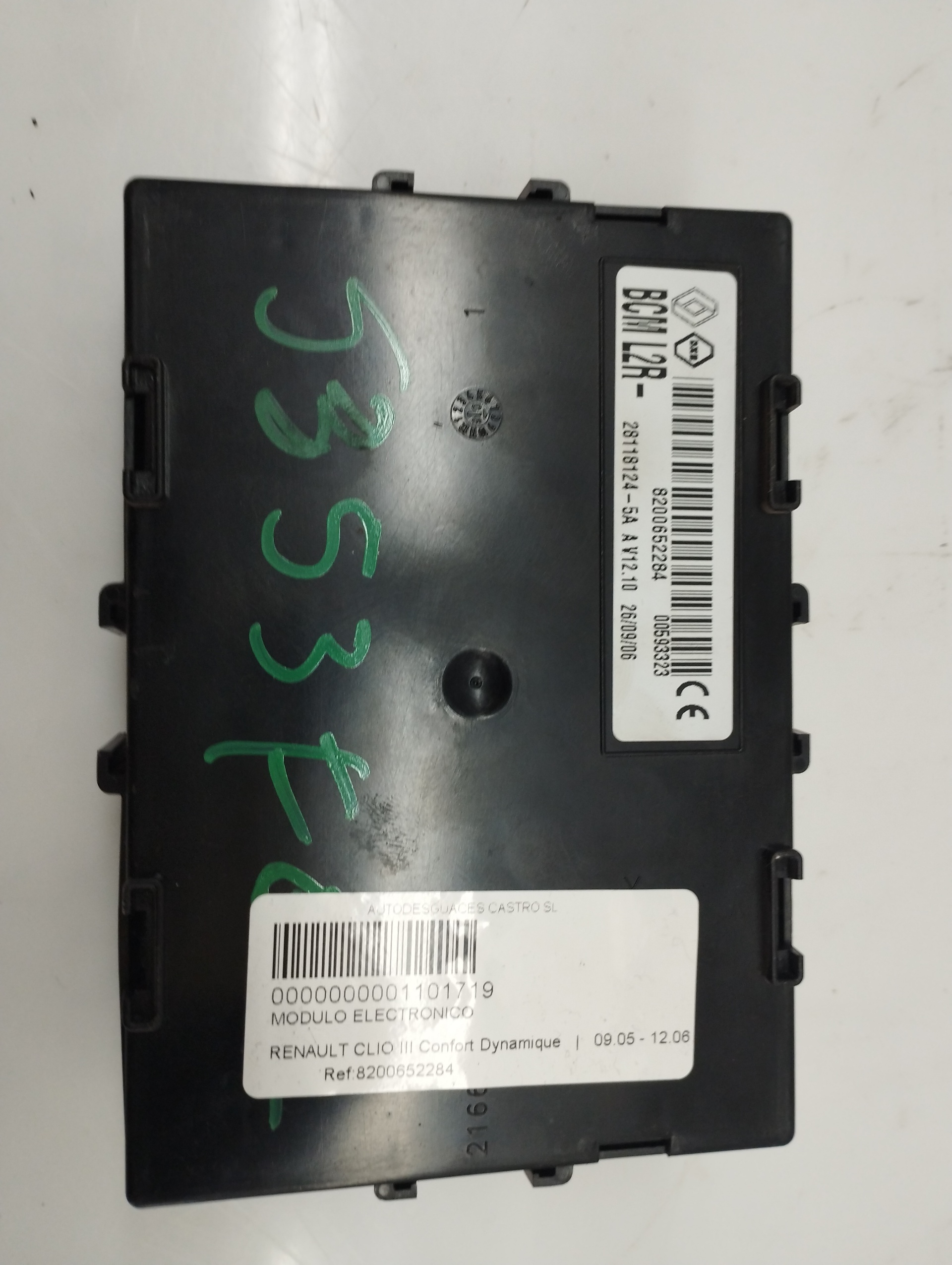 AUDI A8 D2/4D (1994-2002) Other Control Units 8200652284, 8200652284 25863969