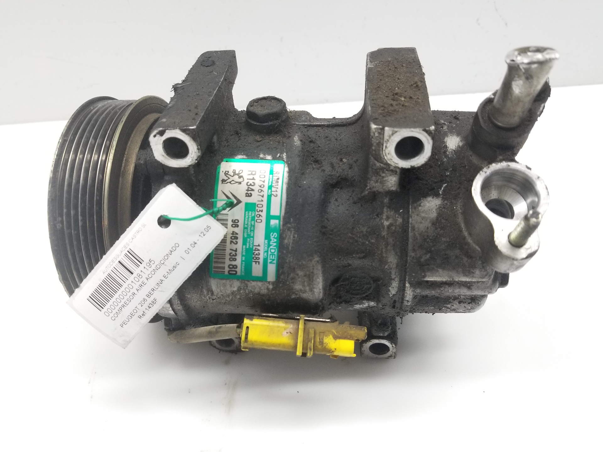 OPEL Air Condition Pump 1438F,1438F,9646273880 25960145