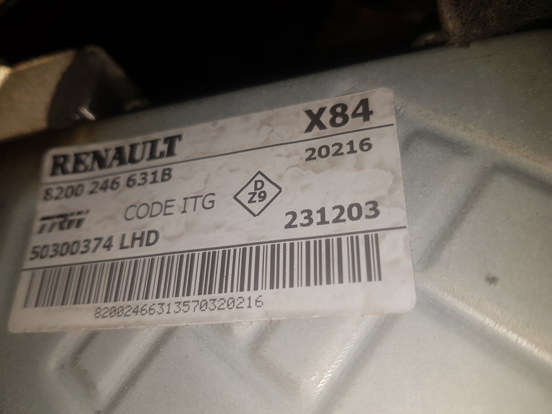 RENAULT Megane 2 generation (2002-2012) Steering Column Mechanism 8200246631B, 8200246631B 25233645
