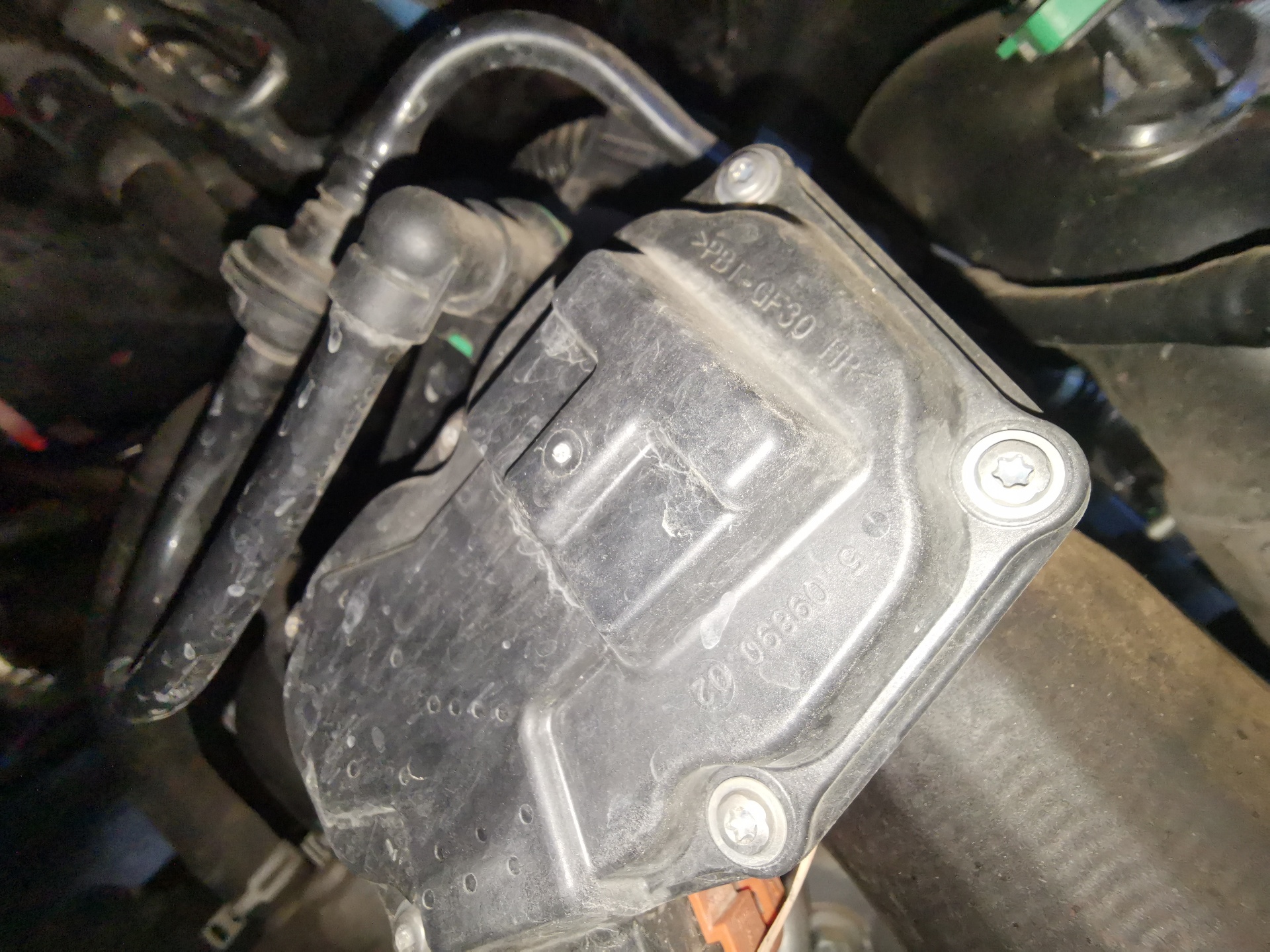Corps de papillon M1DD 50989002 de Ford Focus iii 2010-2018 con 162276 km