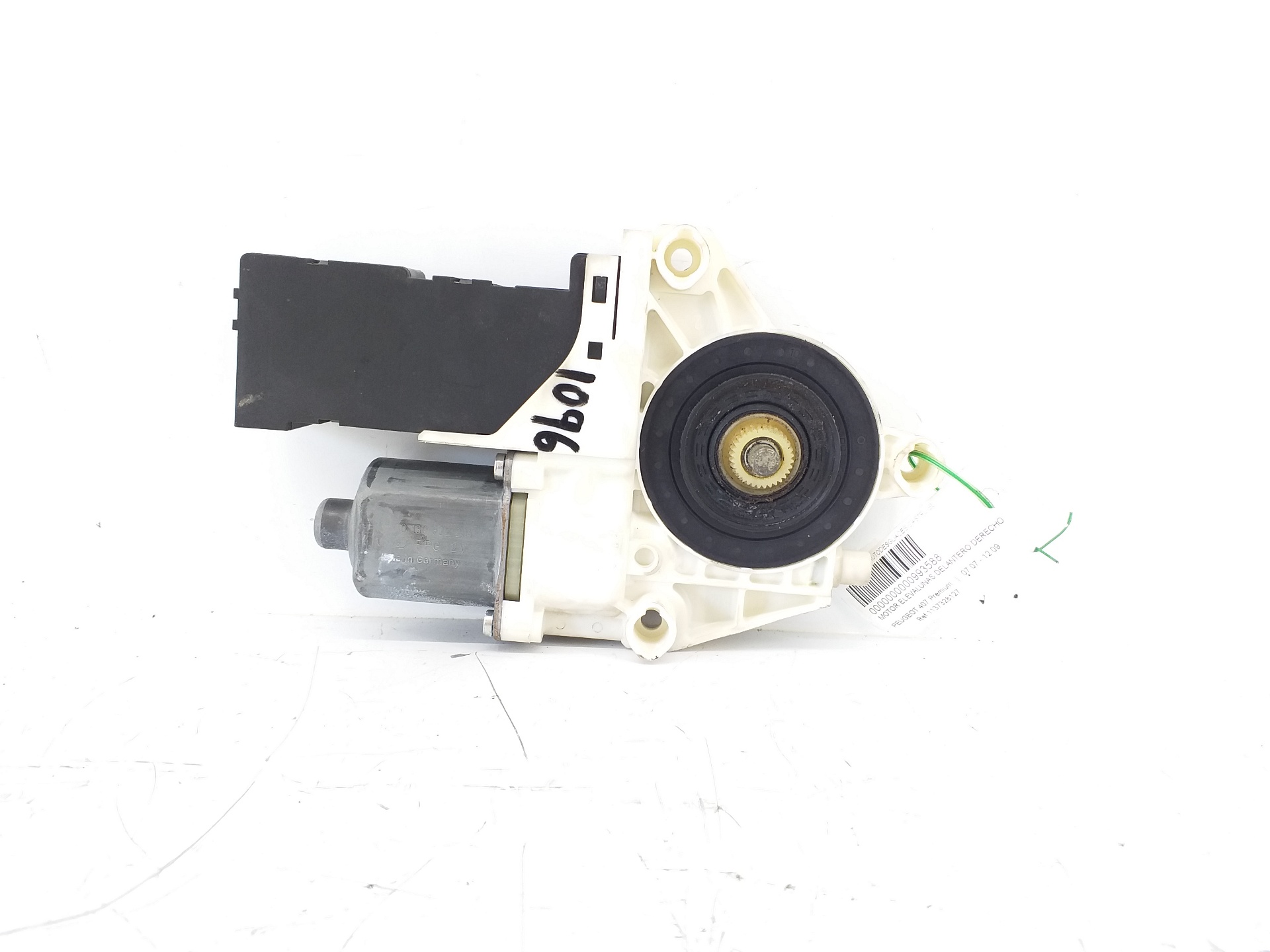 PEUGEOT Front Right Door Window Control Motor 1137328127 25957975