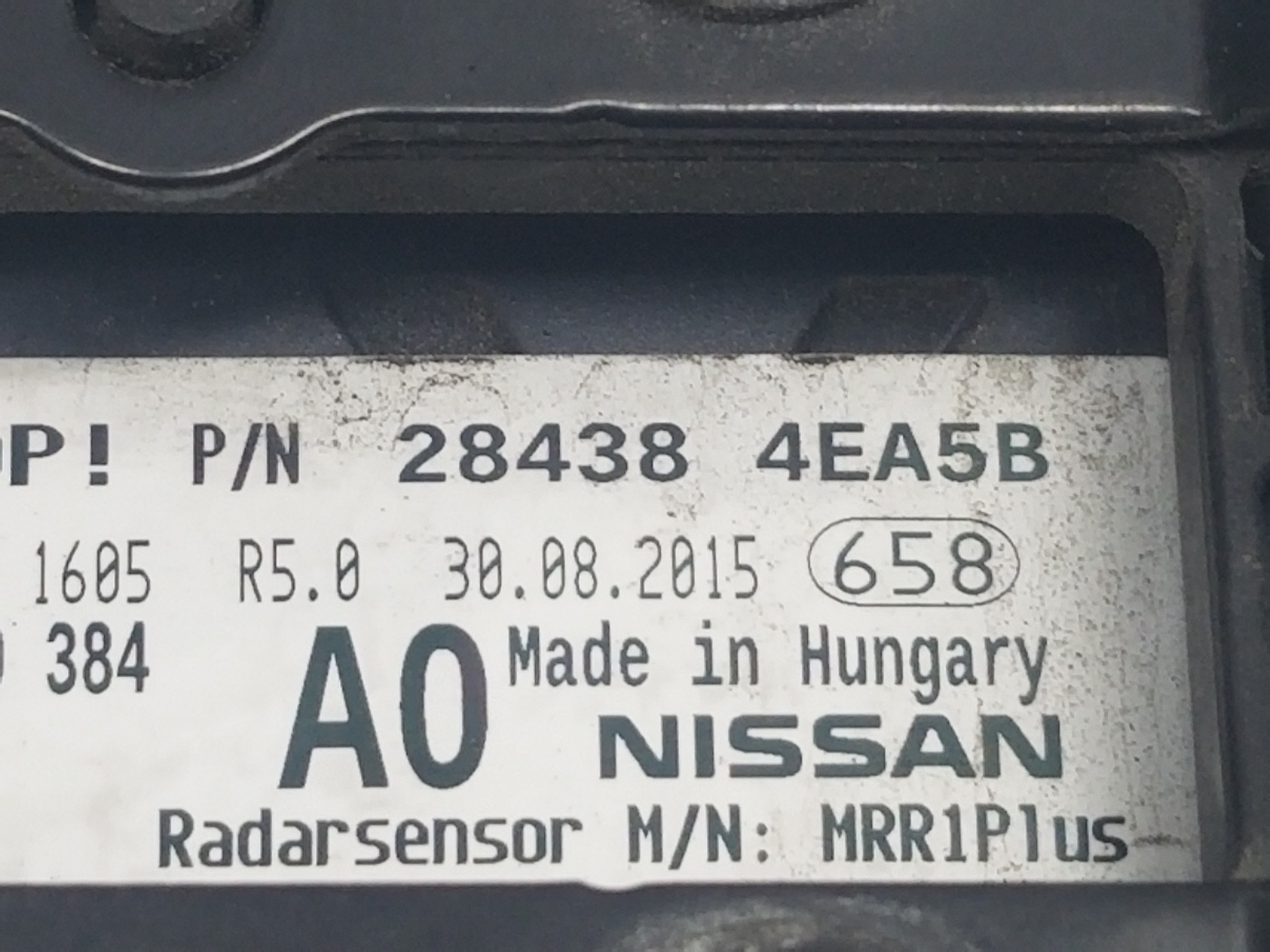 NISSAN Qashqai 2 generation (2013-2023) Другие блоки управления 284384EA5B, 284384EA5B 25238753