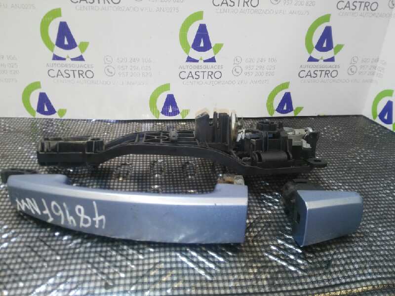 OPEL Rear right door outer handle 13255474, 13255474 25957503