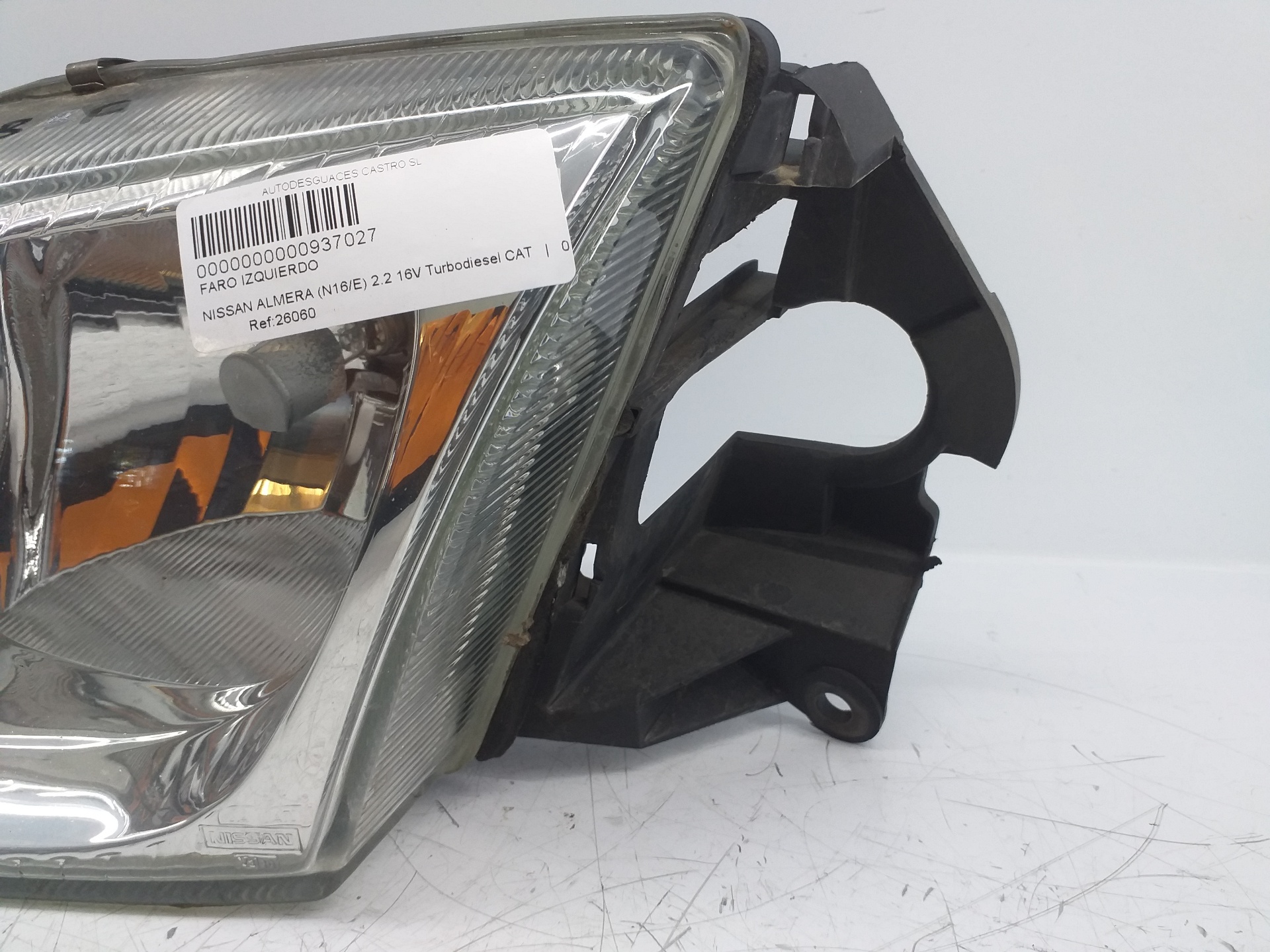 VAUXHALL Front Left Headlight 26060 25957790