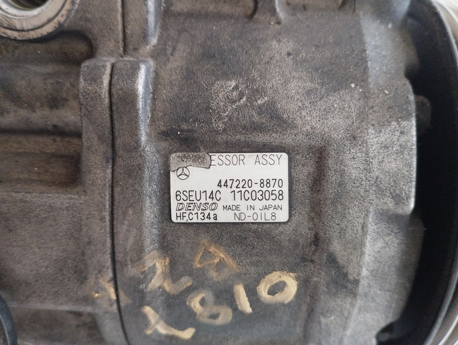 MERCEDES-BENZ Vaneo W414 (2001-2005) Klímaszivattyú 4472208870,6SEU14C,4472208870 18925882