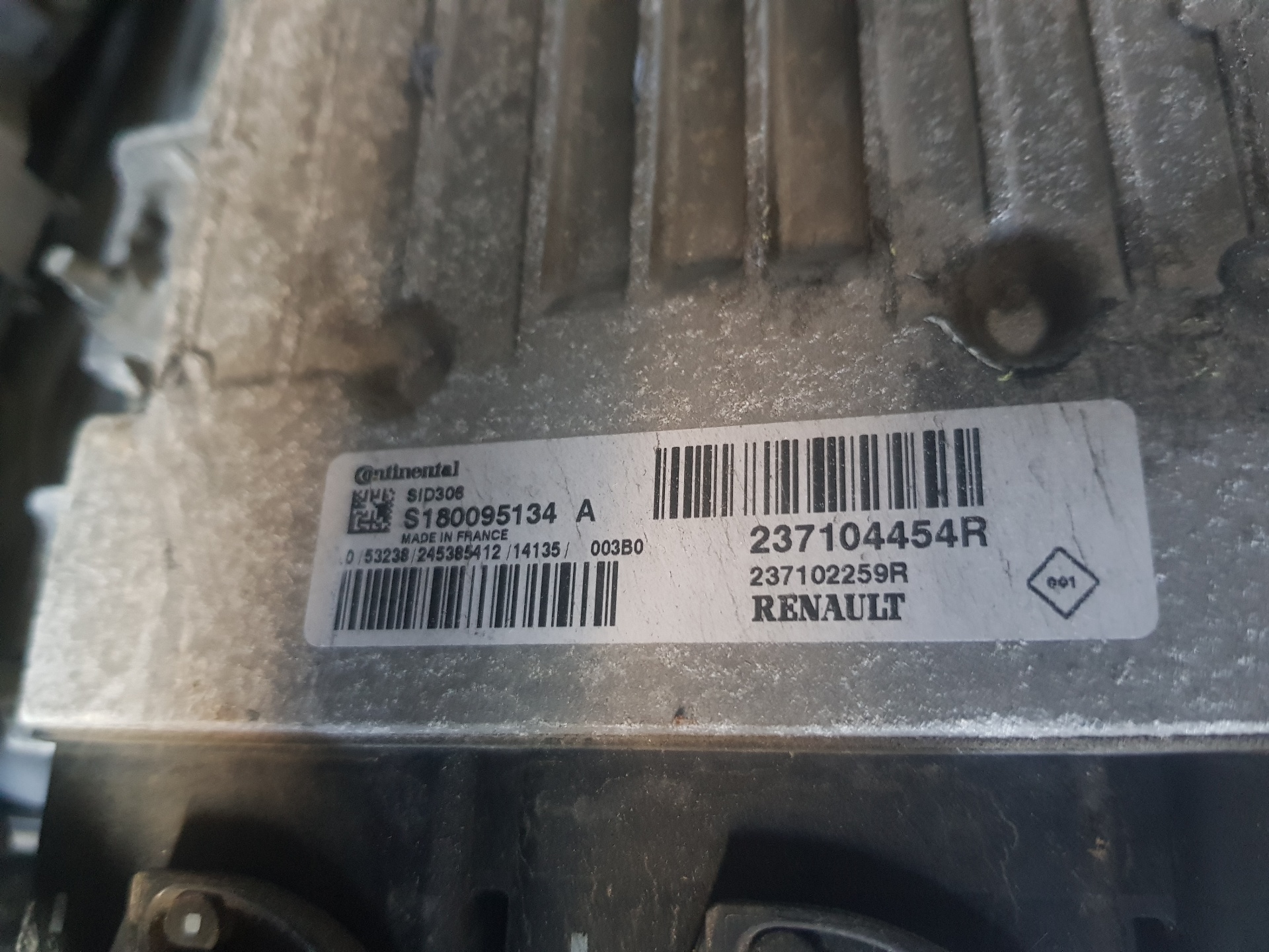 DACIA Lodgy 1 generation (2013-2024) Moottorin ohjausyksikkö ECU S180095134A,S180095134A 25234600