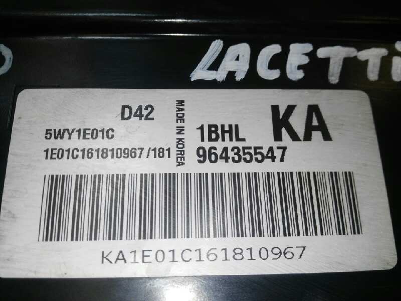 DAEWOO Lacetti 1 generation (2002-2020) Блок керування двигуном ECU 5WY1E01C,5WY1E01C,96435547 18891806