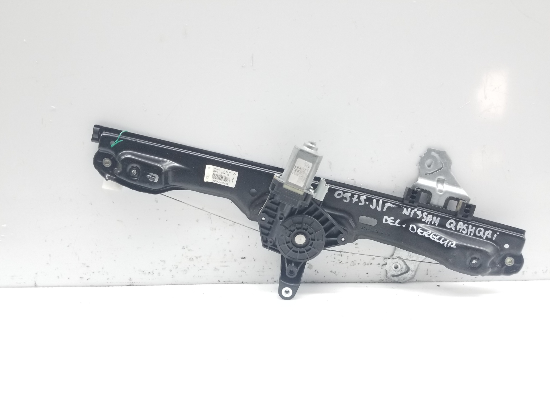 NISSAN Qashqai 2 generation (2013-2023) Front Right Door Window Regulator 807004EA0D,807004EA0D 25864146