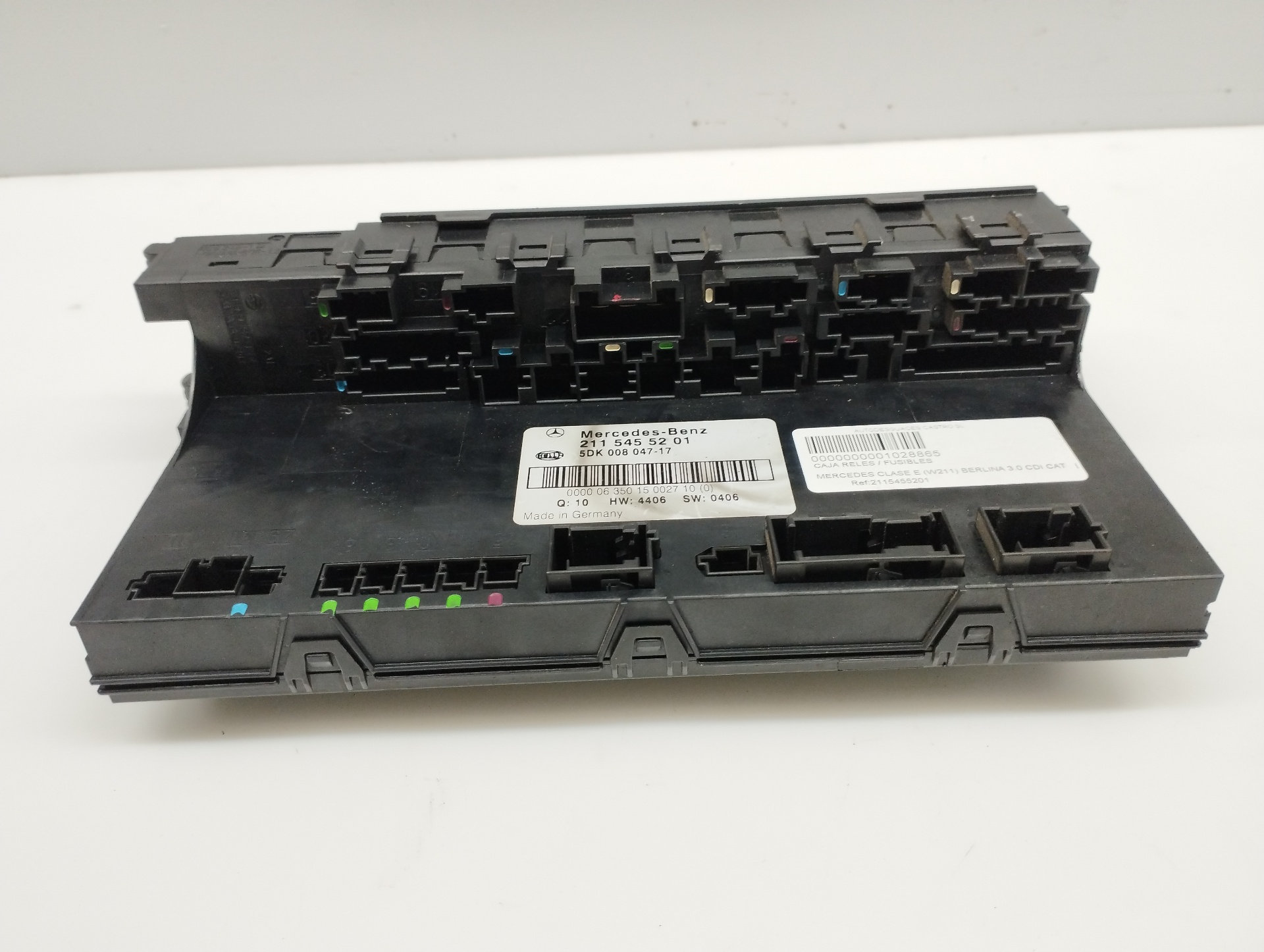 MERCEDES-BENZ E-Class W211/S211 (2002-2009) Fuse Box 2115455201, 2115455201, 5DK008047 20154043