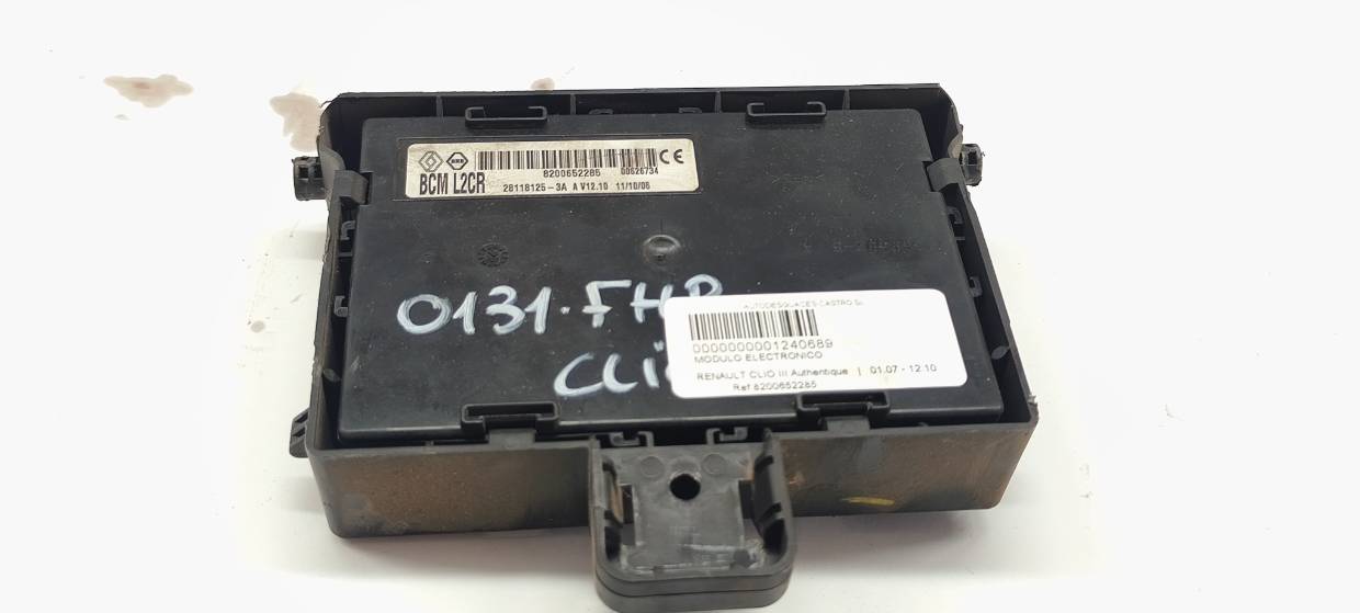 Modulo elettronico 8200652285 de Renault Clio iii grandtour (kr0/1_) 2008-2010 - pieza usada