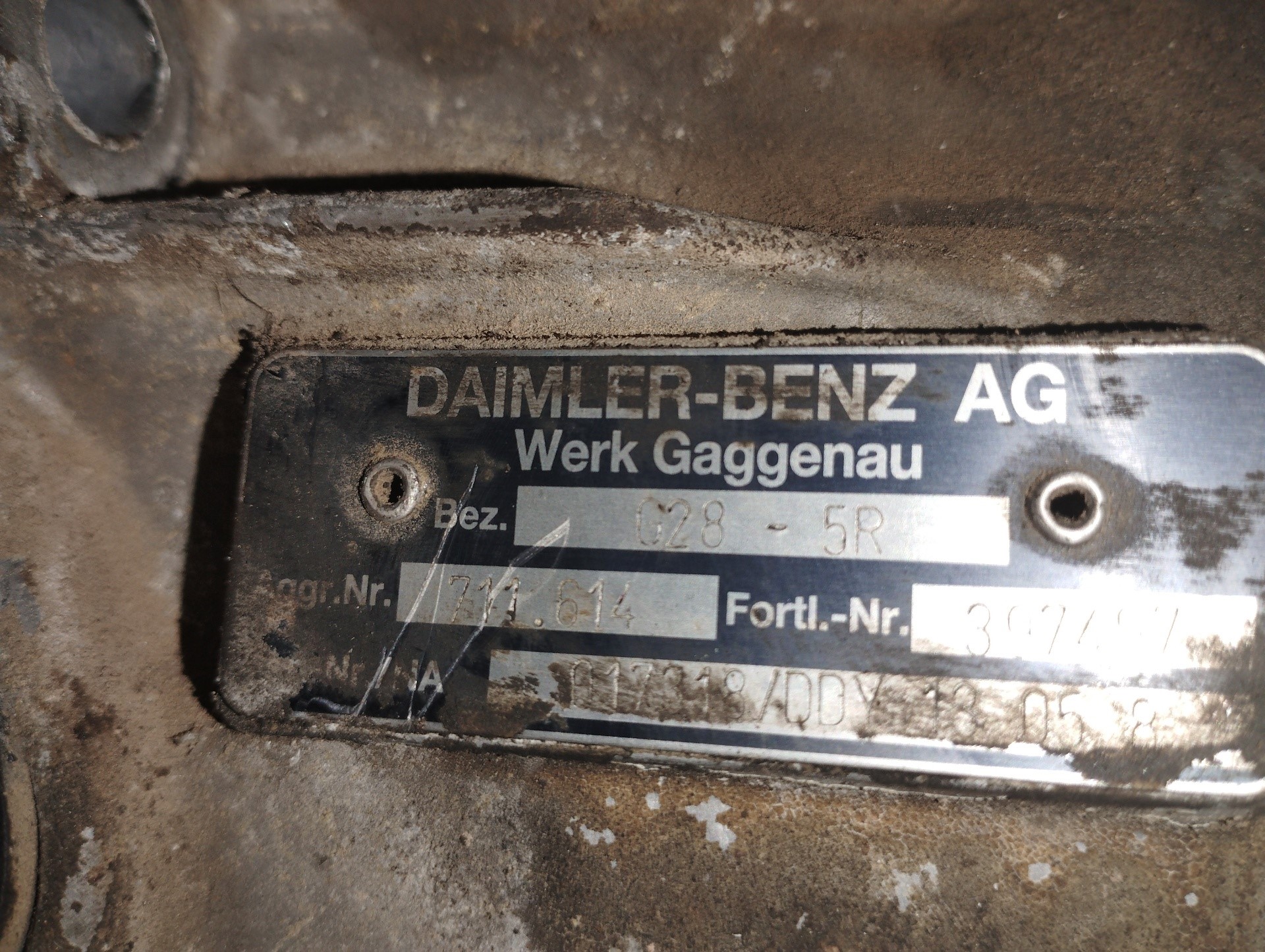 VOLKSWAGEN LT Gearbox 0173187DDY,DDY 18994280