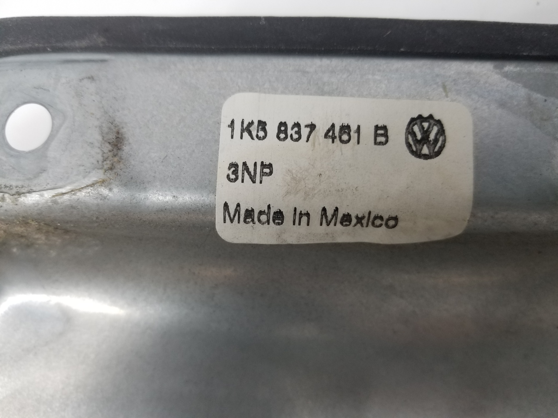 VOLKSWAGEN Jetta 5 generation (2005-2011) Стеклоподъемник передней левой двери 1K5837461B,1K5837461B 25231871