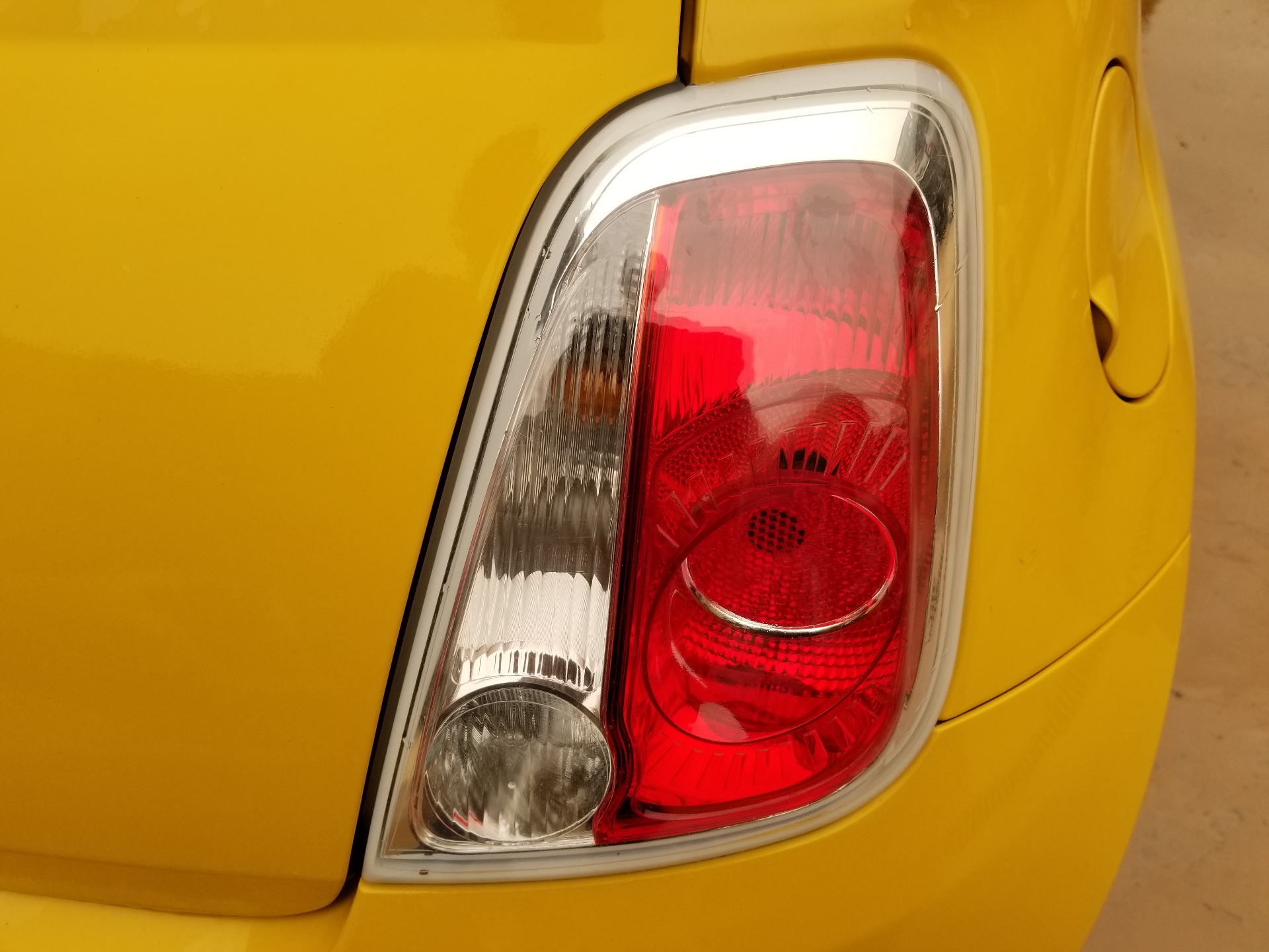 FIAT 500 2 generation (2008-2024) Rear Right Taillight Lamp 25227870