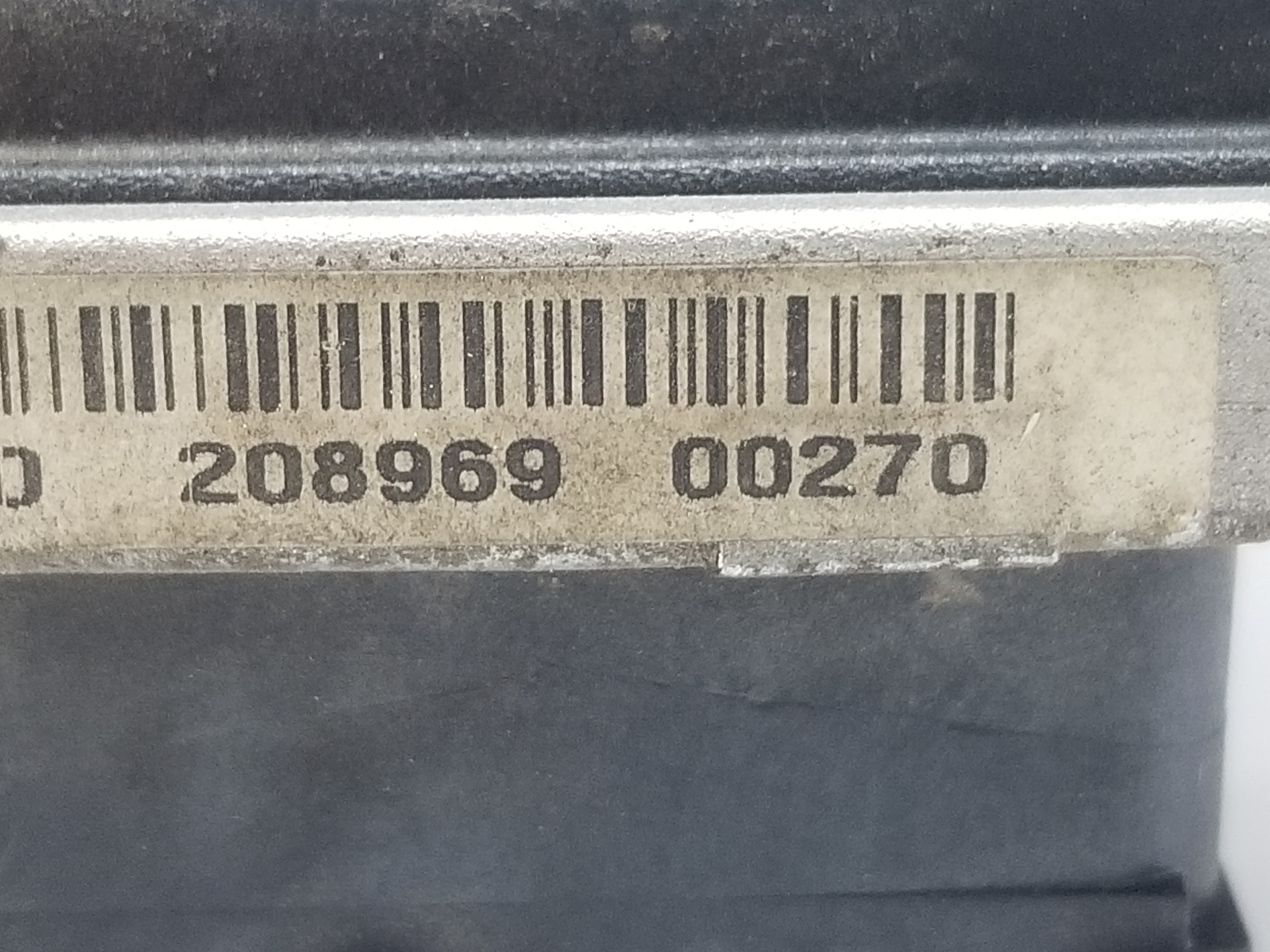 FIAT Grande Punto 1 generation (2006-2008) Engine Control Unit ECU 0261208969, 0261208969 25235163