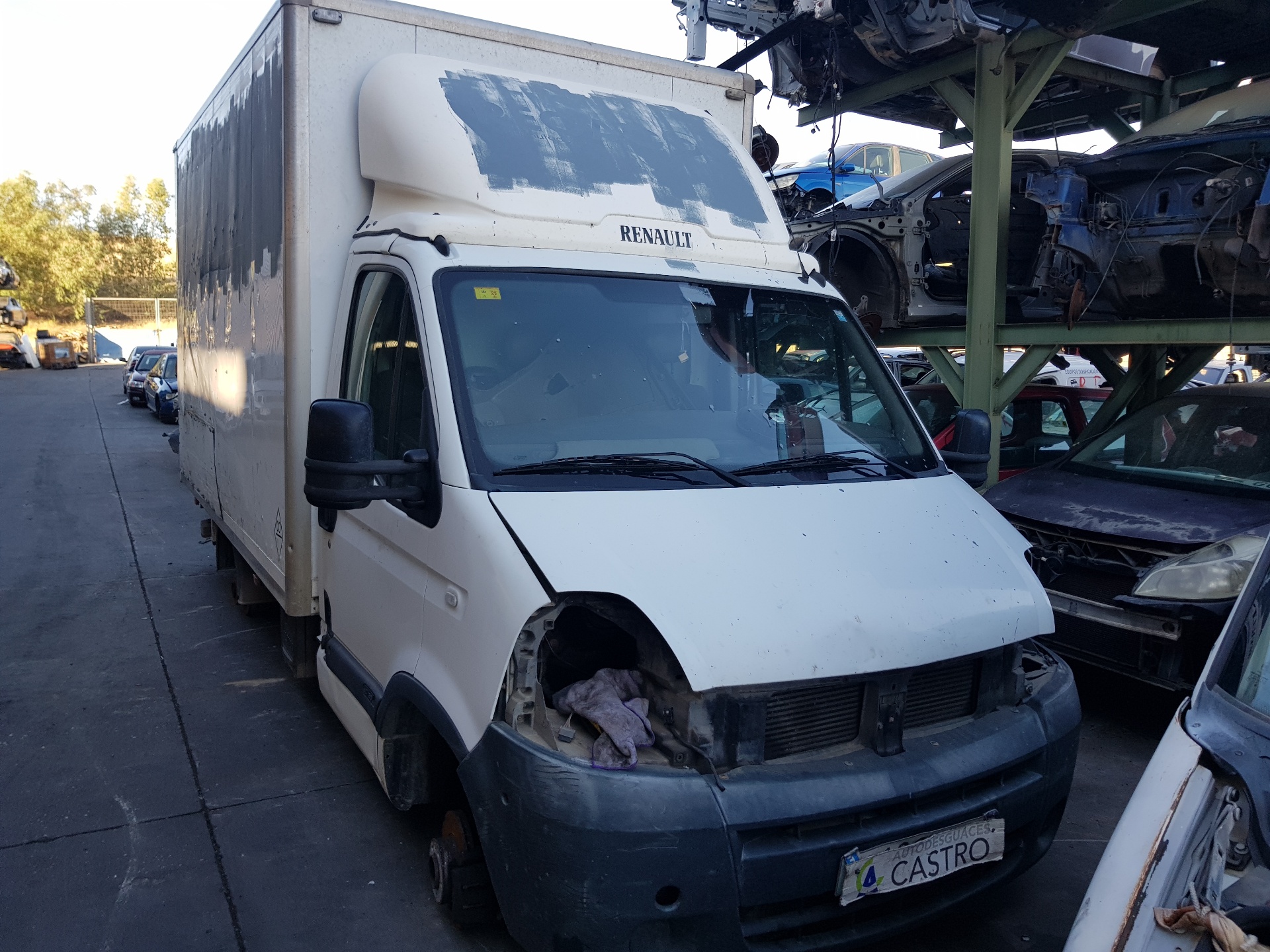 RENAULT Master 2 generation (1997-2010) Vasen etuvalo 8200163516C,8200163516C 25231478