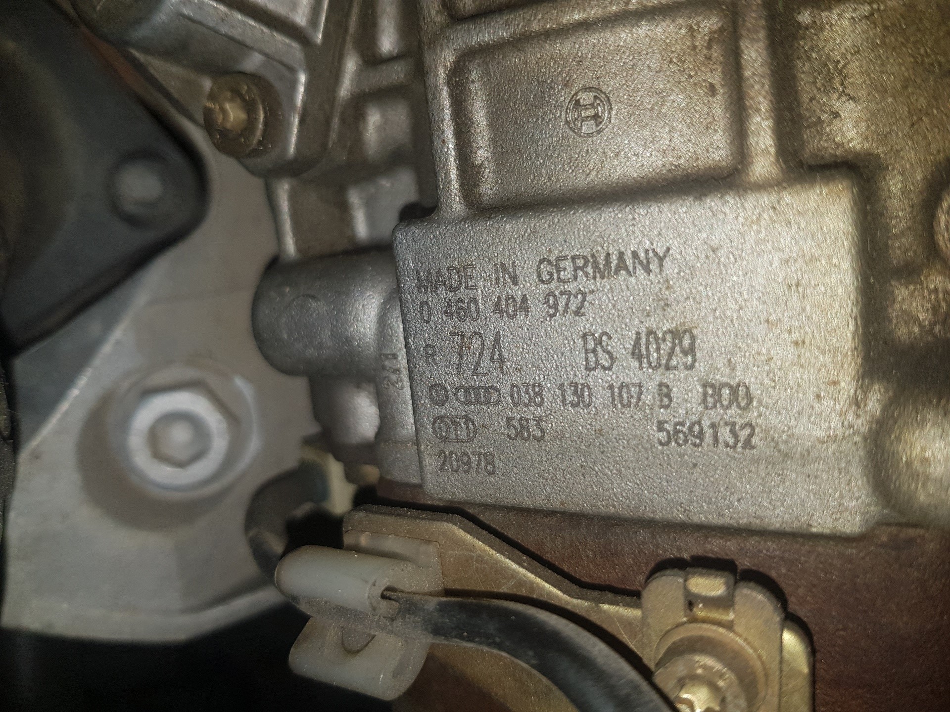 SEAT Ibiza 3 generation (2002-2008) High Pressure Fuel Pump 0460404972, 0460404972 25238173