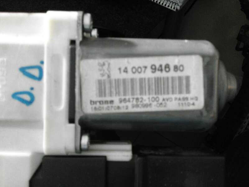 CITROËN C8 1 generation (2002-2014) Front Right Door Window Control Motor 965492100,1400794680 25863040