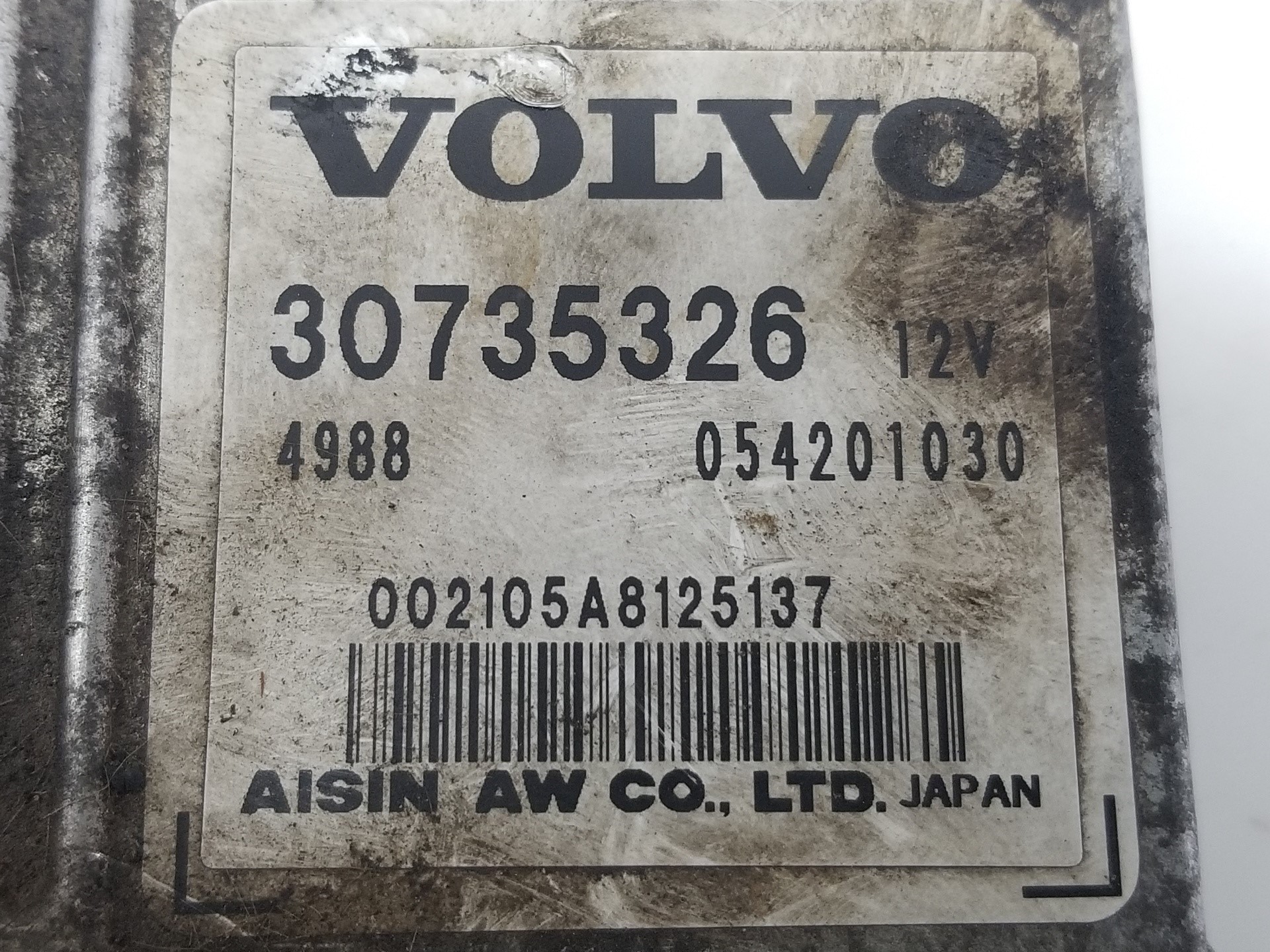 VOLVO XC90 1 generation (2002-2014) Pārnesumkārbas vadības bloks 30735326 25960986